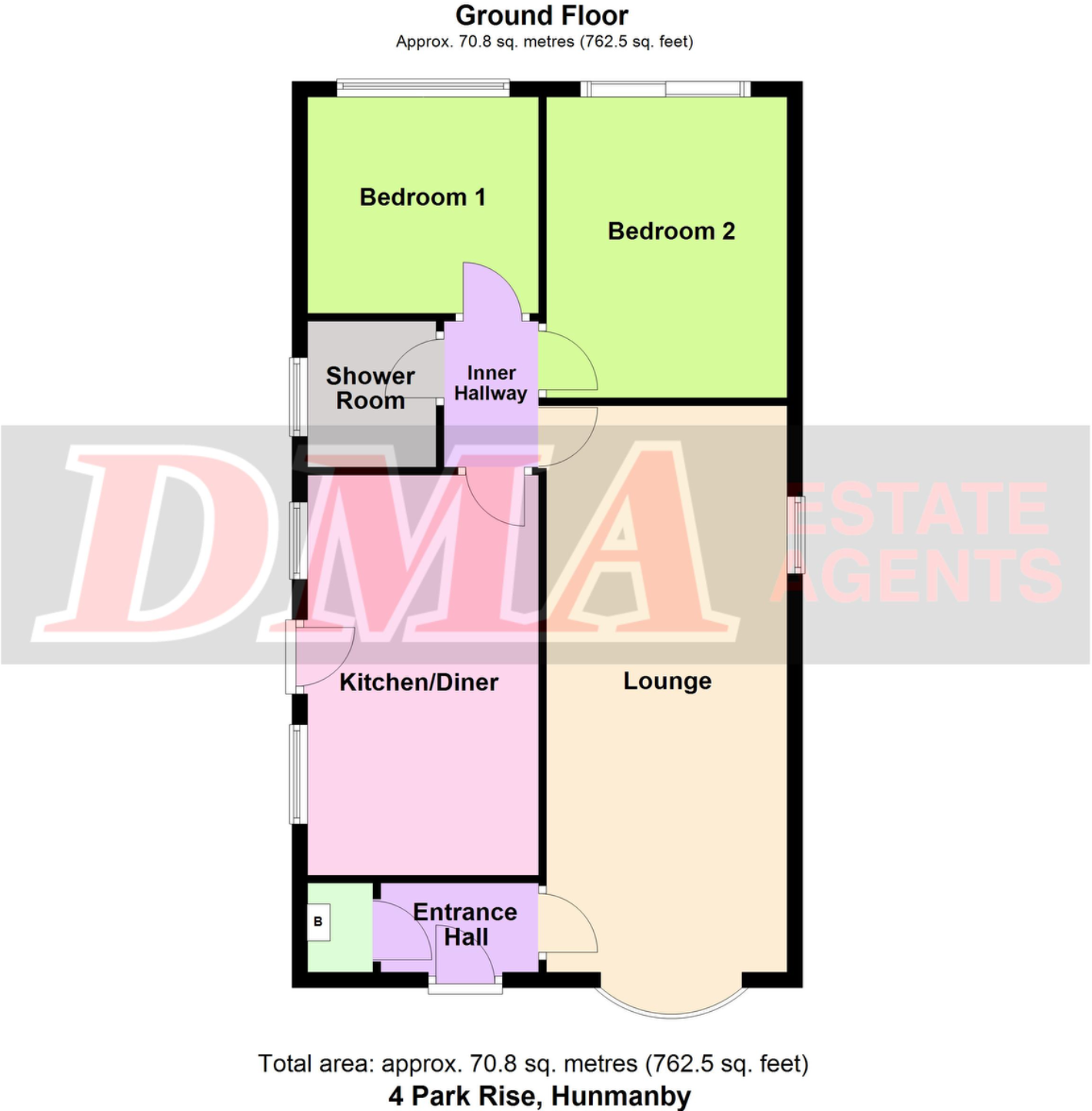 Park Rise, Hunmanby YO14 0NJ floorplan