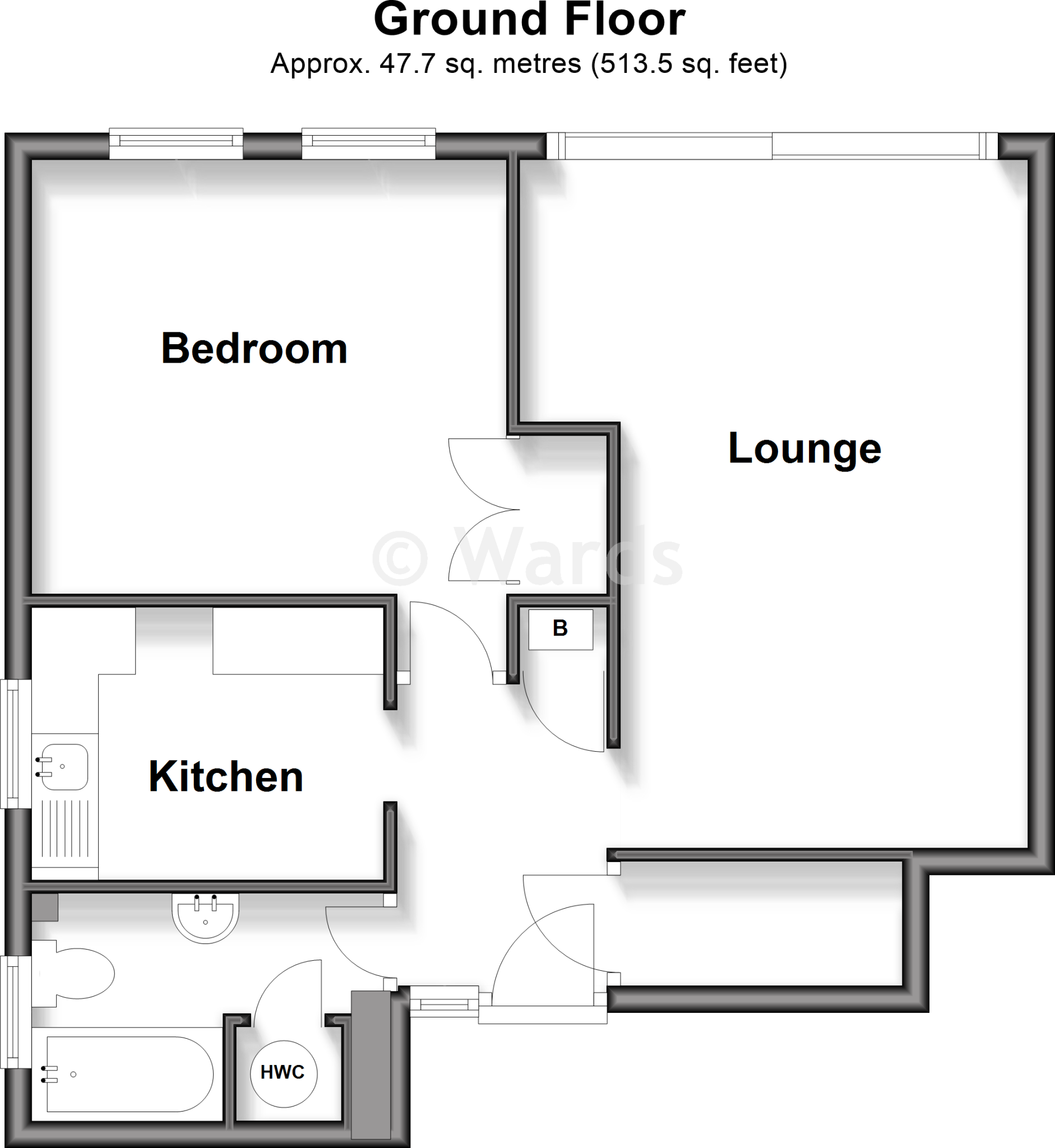 Old Road West, Gravesend, Kent floorplan