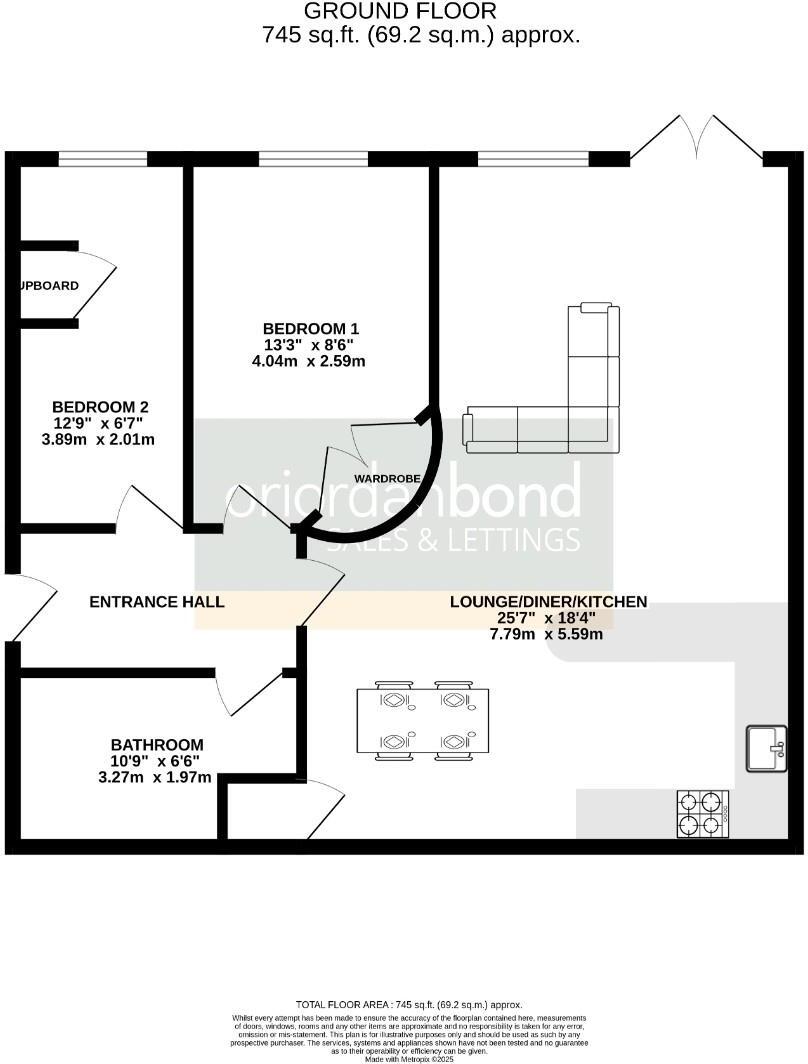 Brockton Street, Kingsthorpe Hollow, Northampton NN2 floorplan