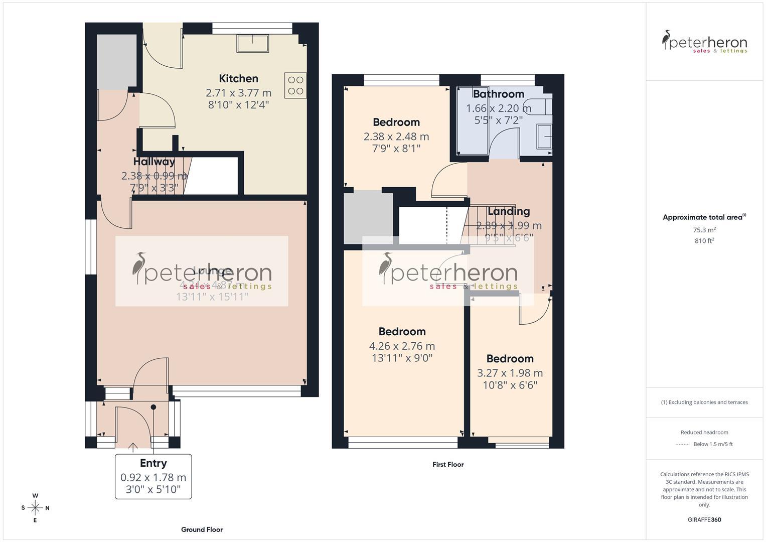 Fairlands West, Fulwell, Sunderland floorplan