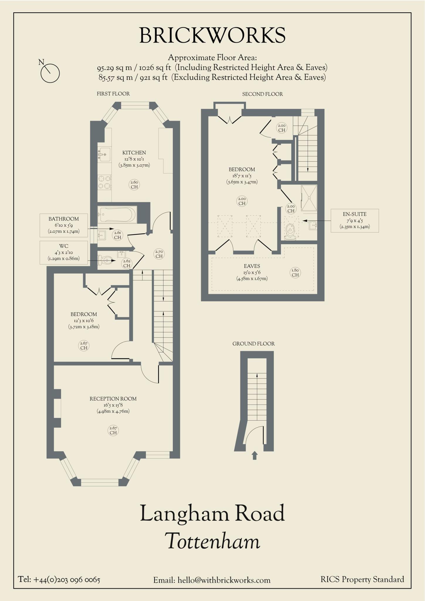 Langham Road, London, N15 floorplan