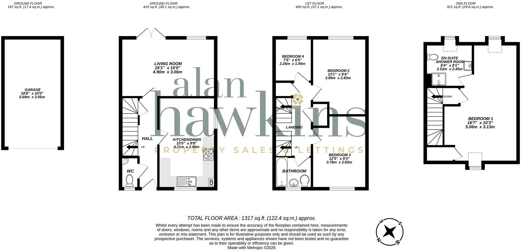 Buxton Way, Royal Wootton Bassett SN4 8 floorplan