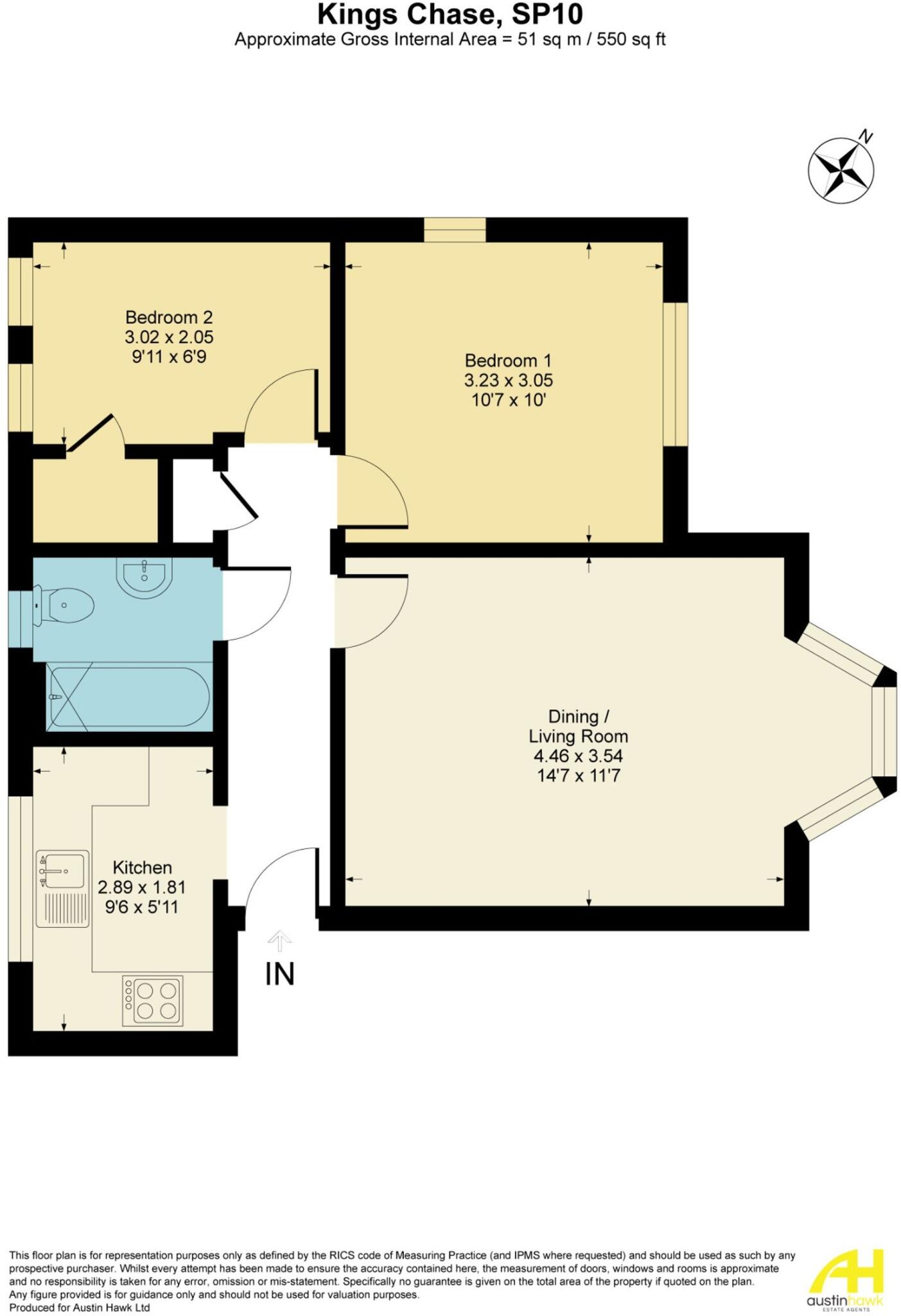 Kings Chase, Andover, SP10 floorplan