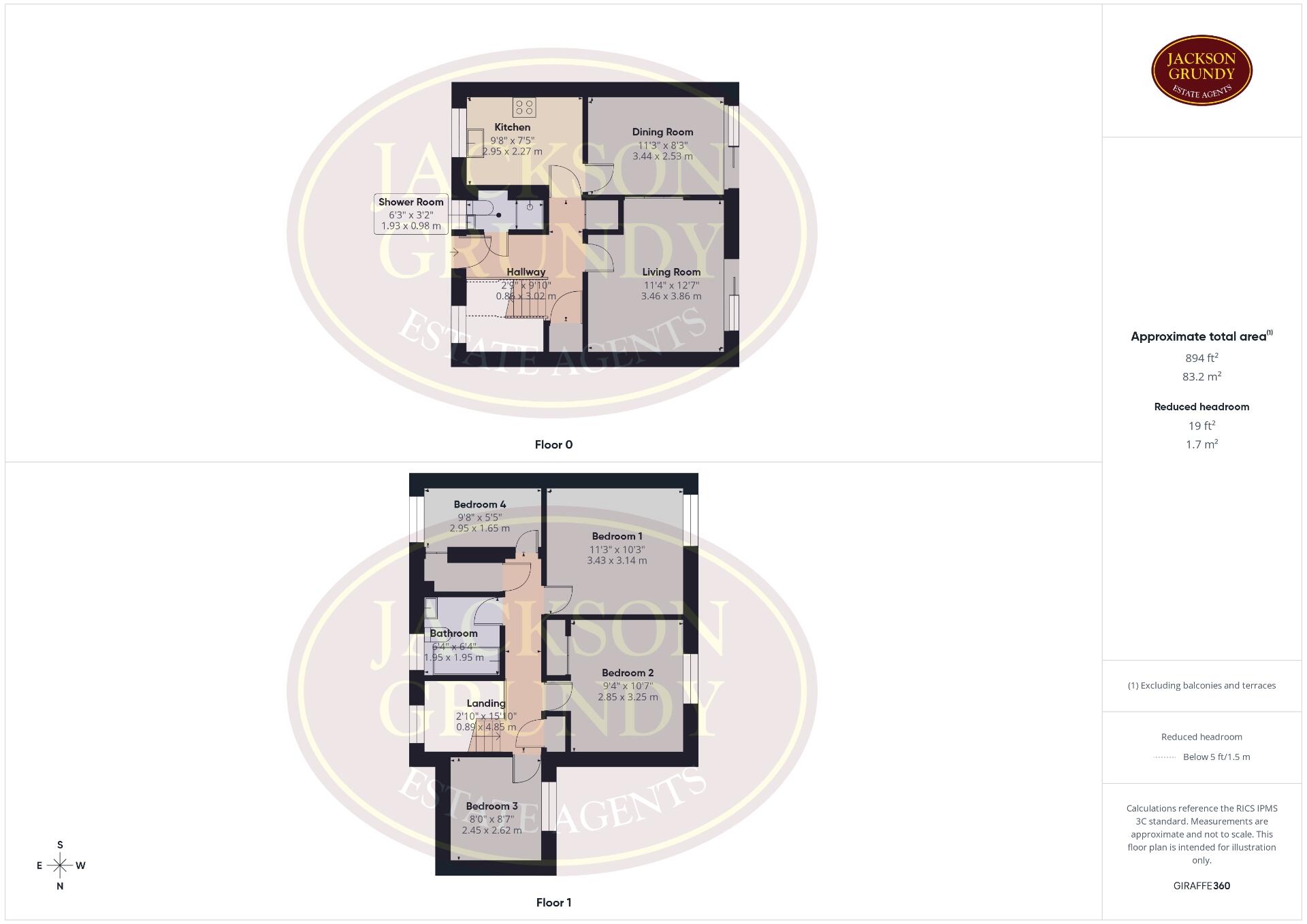 Great Holme Court, Thorplands, NN3 8AE floorplan