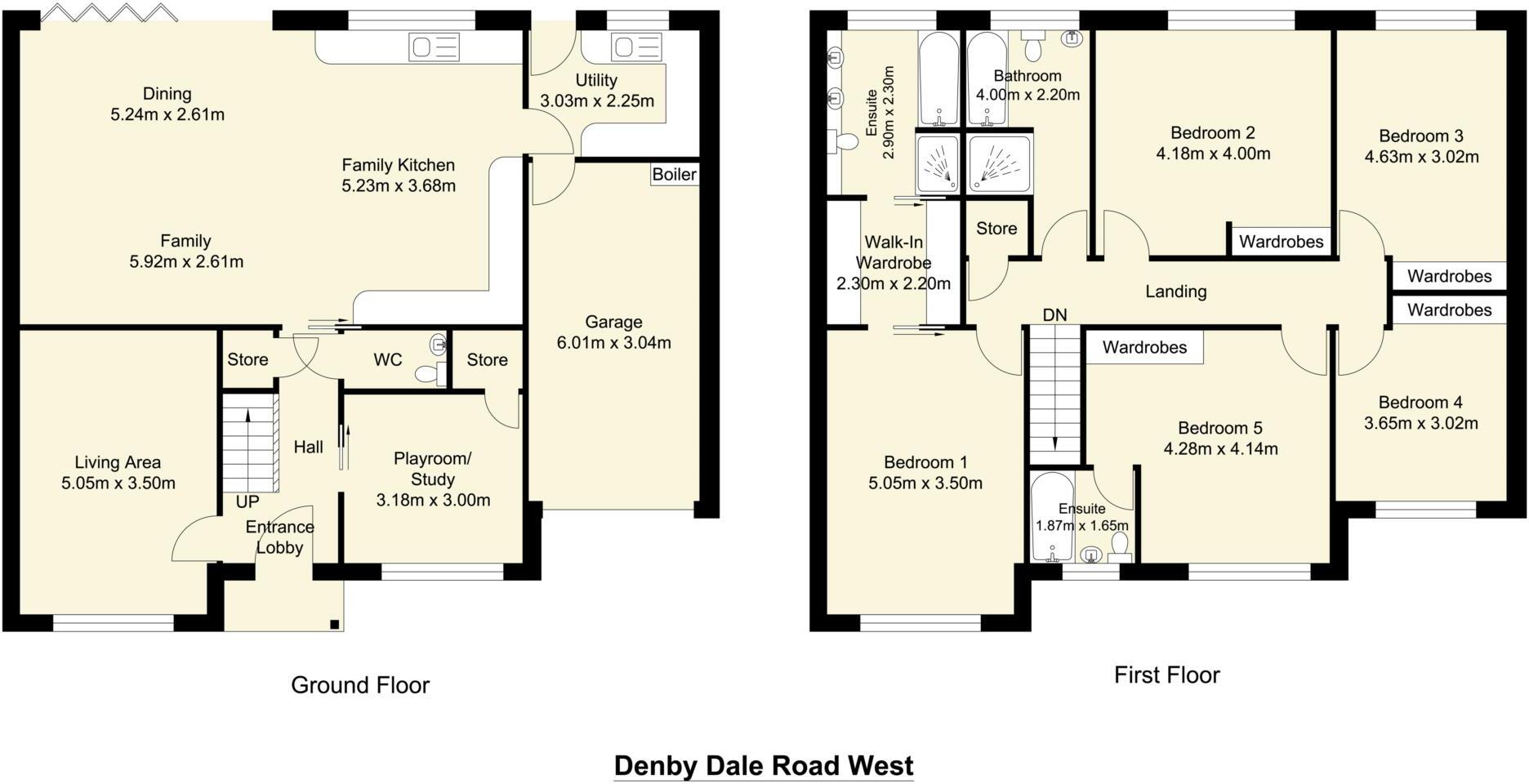 Denby Dale Road West, Calder Grove floorplan
