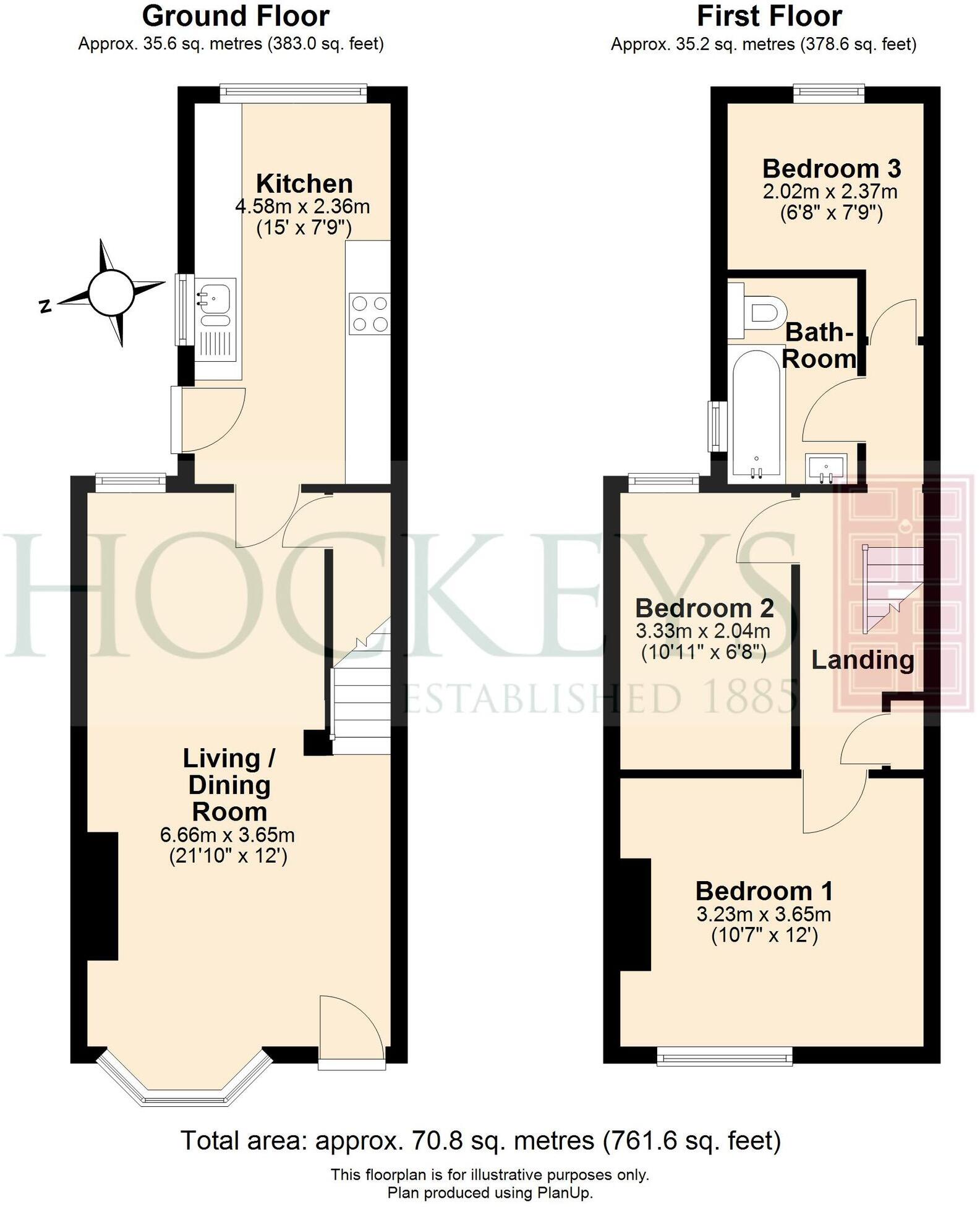 Cowper Road, Cambridge, CB1 floorplan