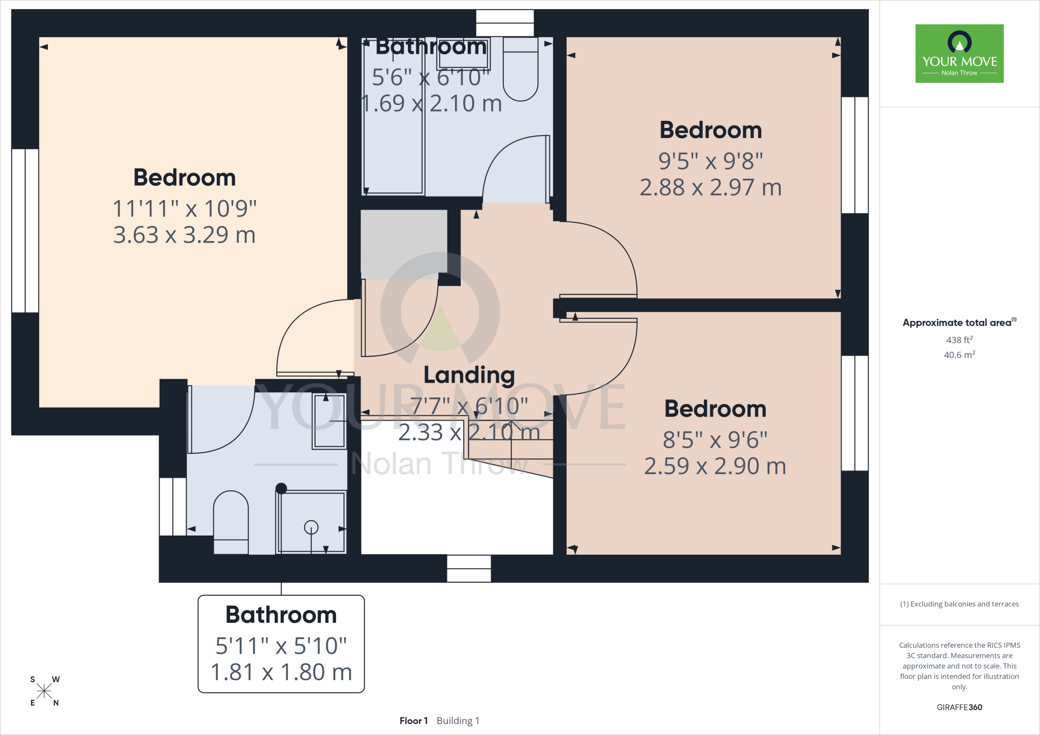 Henard Close, Kingsthorpe, Northamptonshire, NN2 floorplan