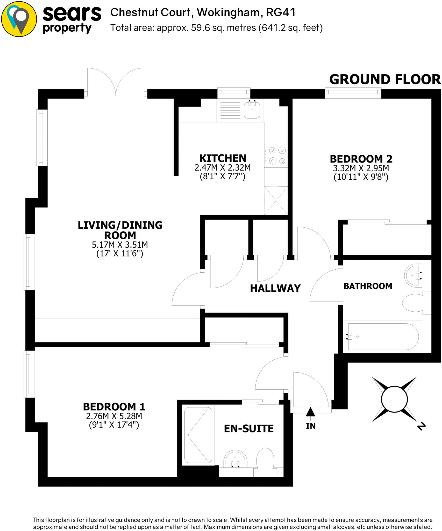 Chestnut Avenue, Wokingham, RG41 floorplan