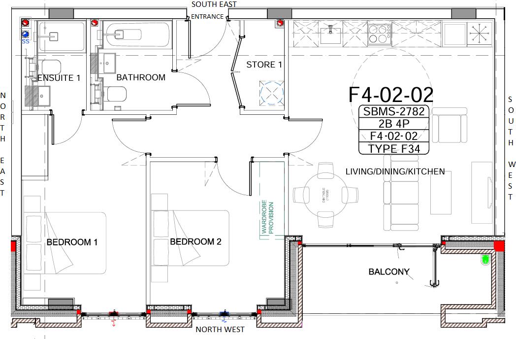 Florence House, Colindale NW9 FA floorplan