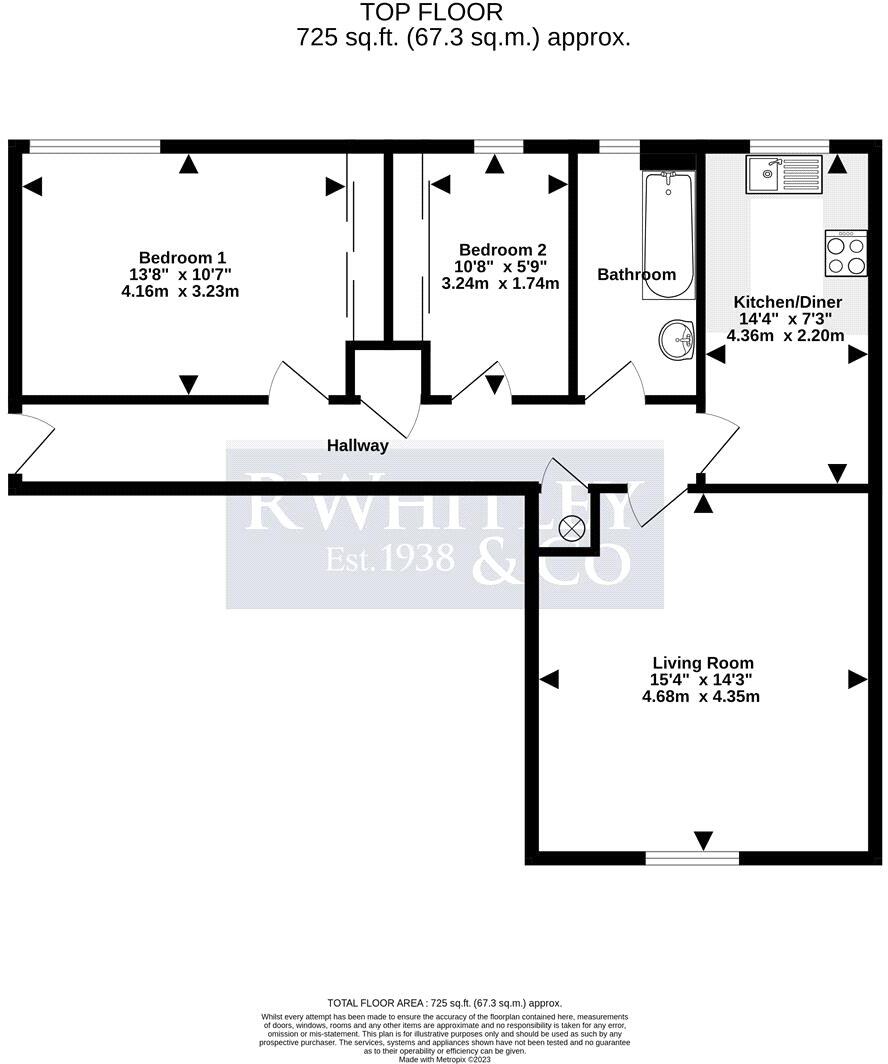 Waterford House, West Drayton floorplan