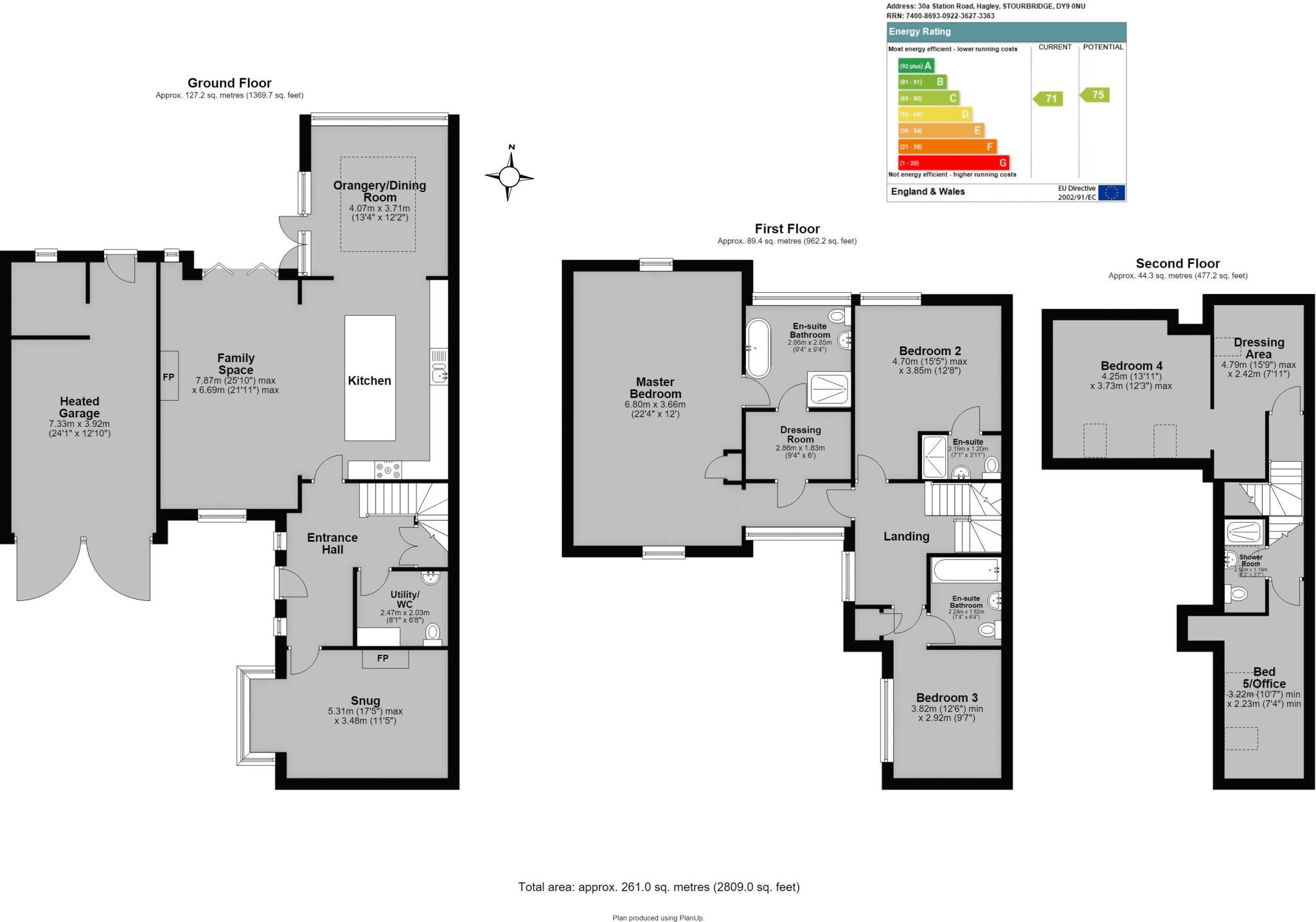 Station Road, Hagley floorplan