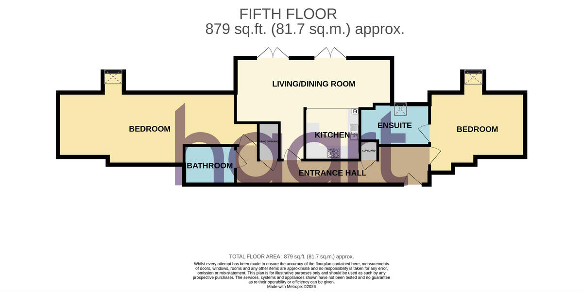 Townsend Mews, Stevenage floorplan