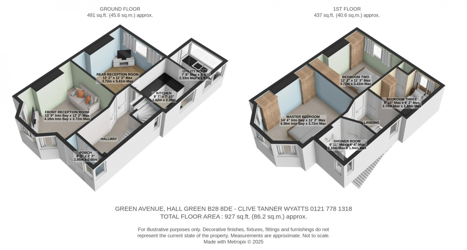 Green Avenue, Hall Green, Birmingham B28 8DE floorplan