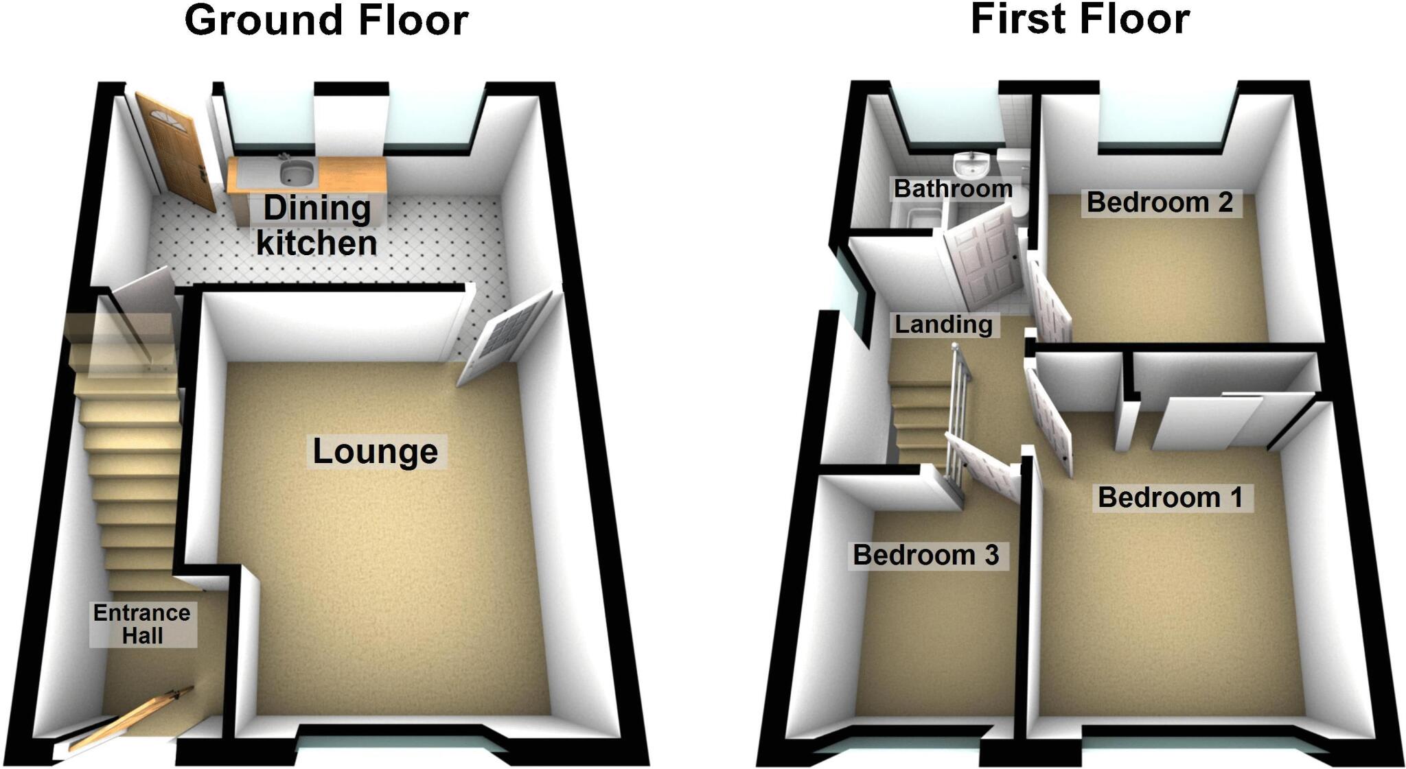 Bowood Road, Elland floorplan