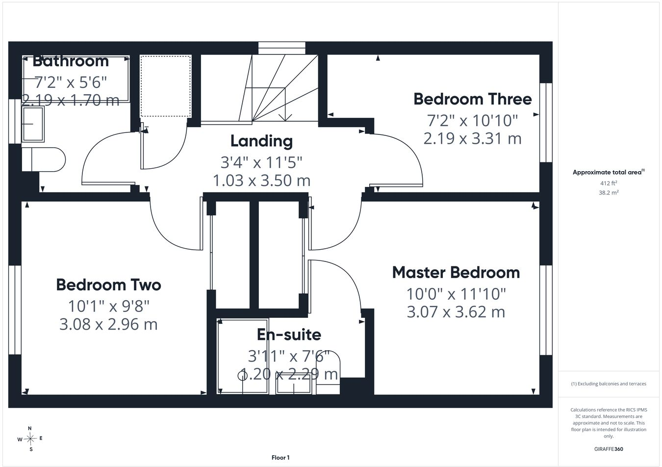 White Ash Road, South Normanton, DE55 floorplan