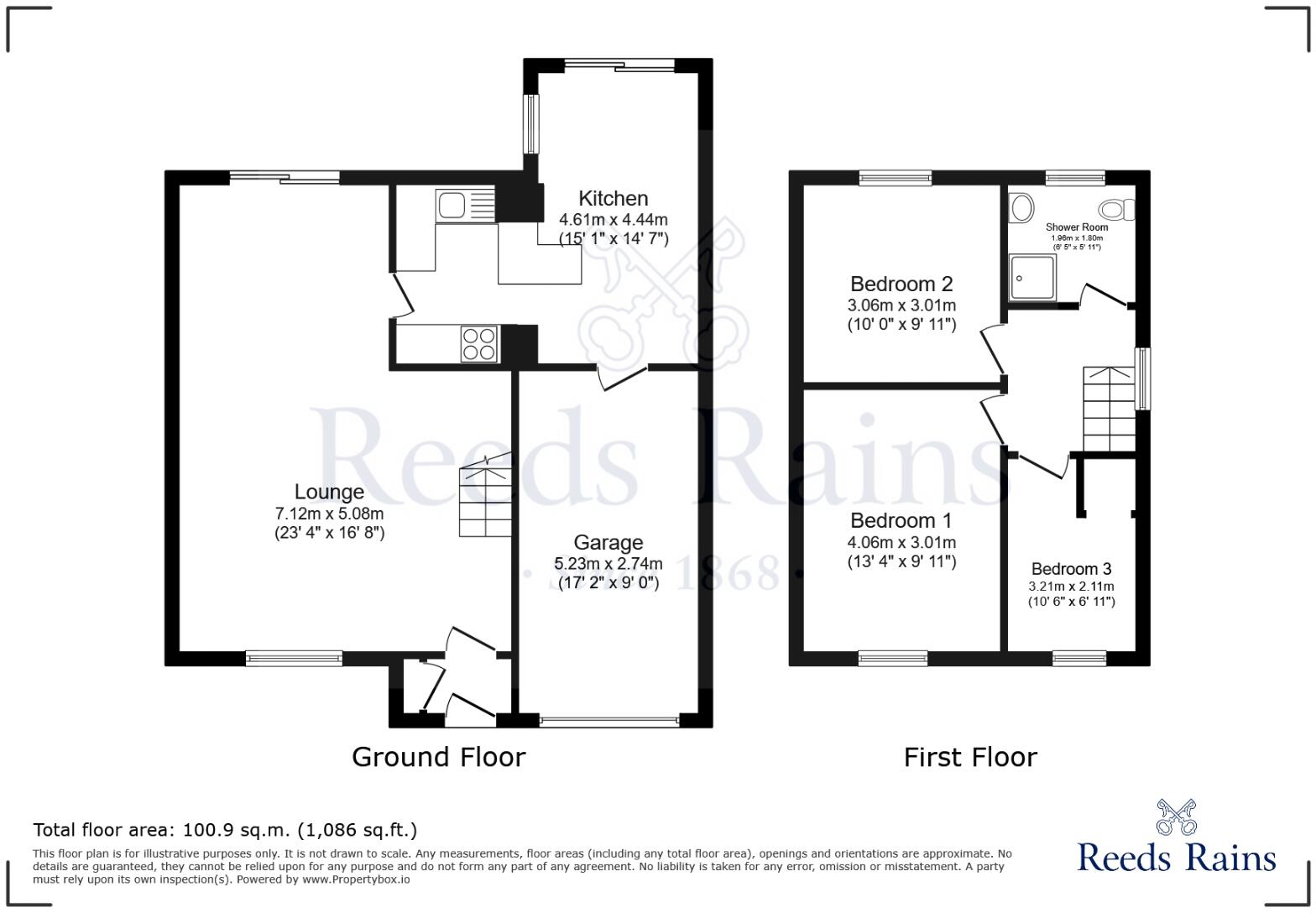 Rookery Avenue, Appley Bridge, Wigan, Greater Manchester, WN6 floorplan