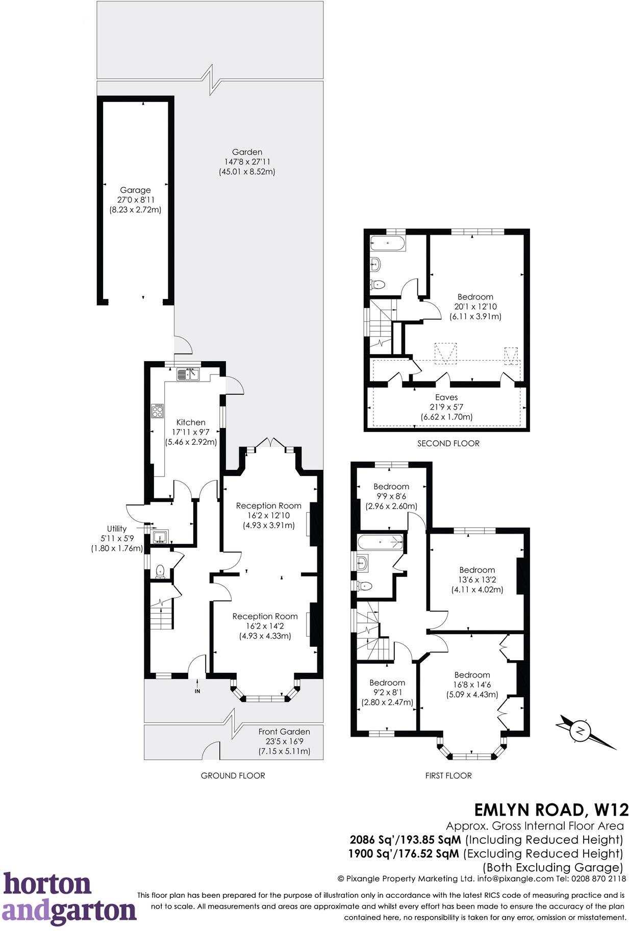 Emlyn Road, Stamford Brook, London, W12 floorplan