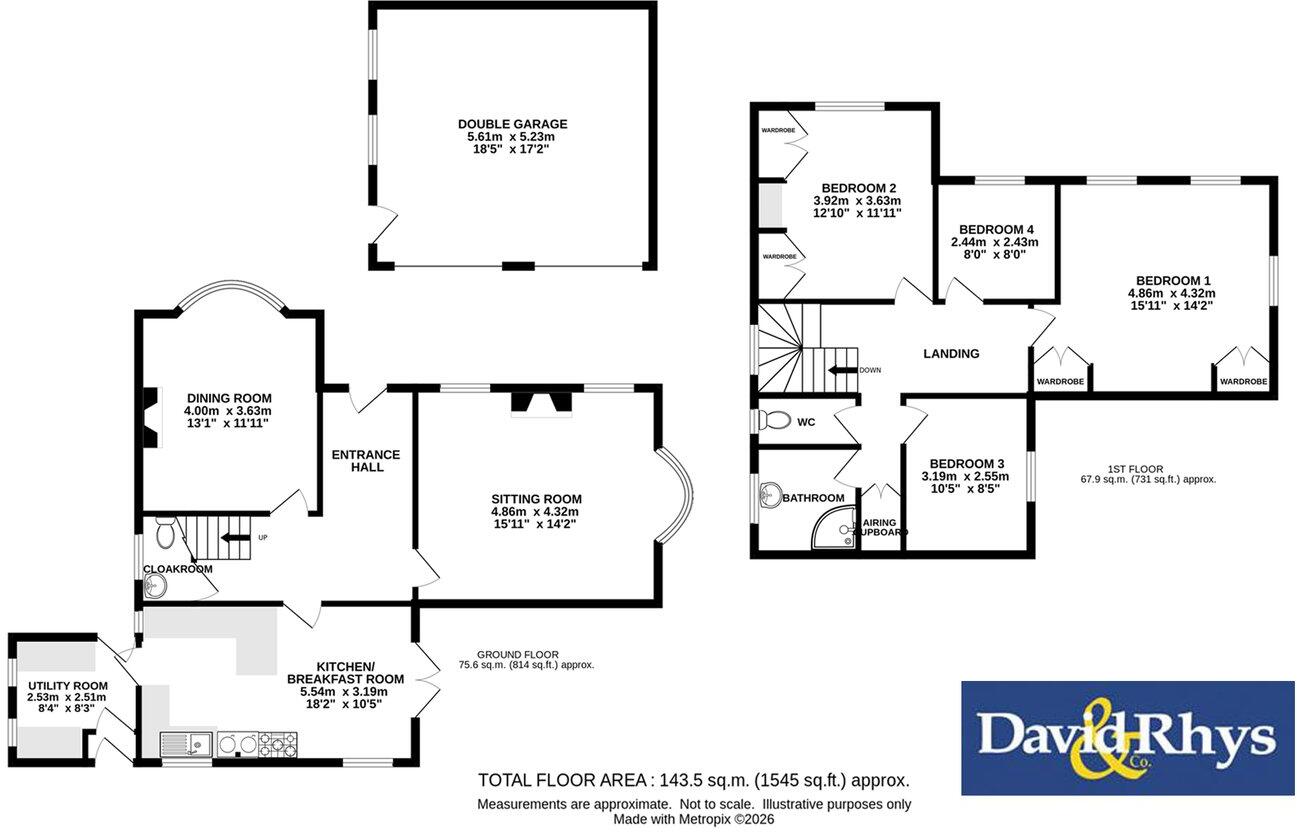 Barns Road, Budleigh Salterton, EX9 floorplan