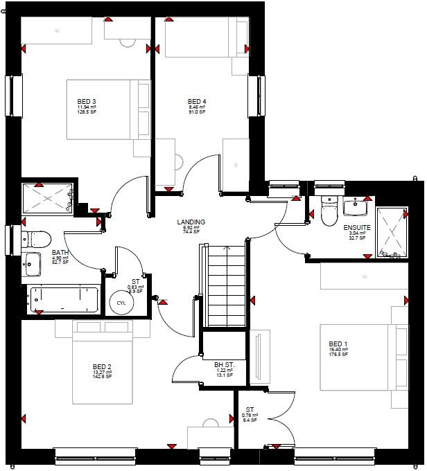 Off Camp Road
Witham
St Hughs
Lincoln
Lincolnshire
LN6 9XN floorplan