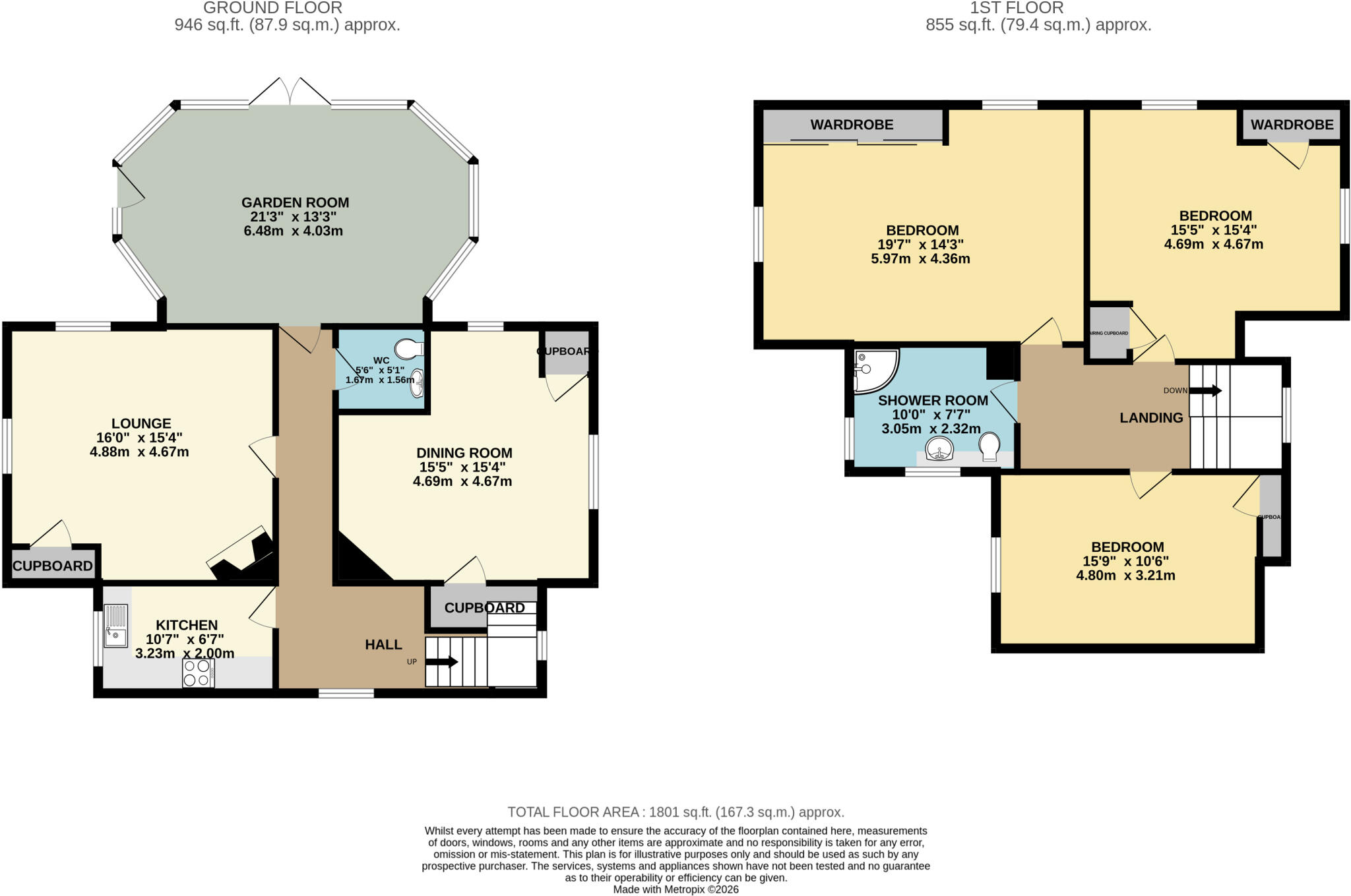 Little Horwood Manor, Little Horwood floorplan