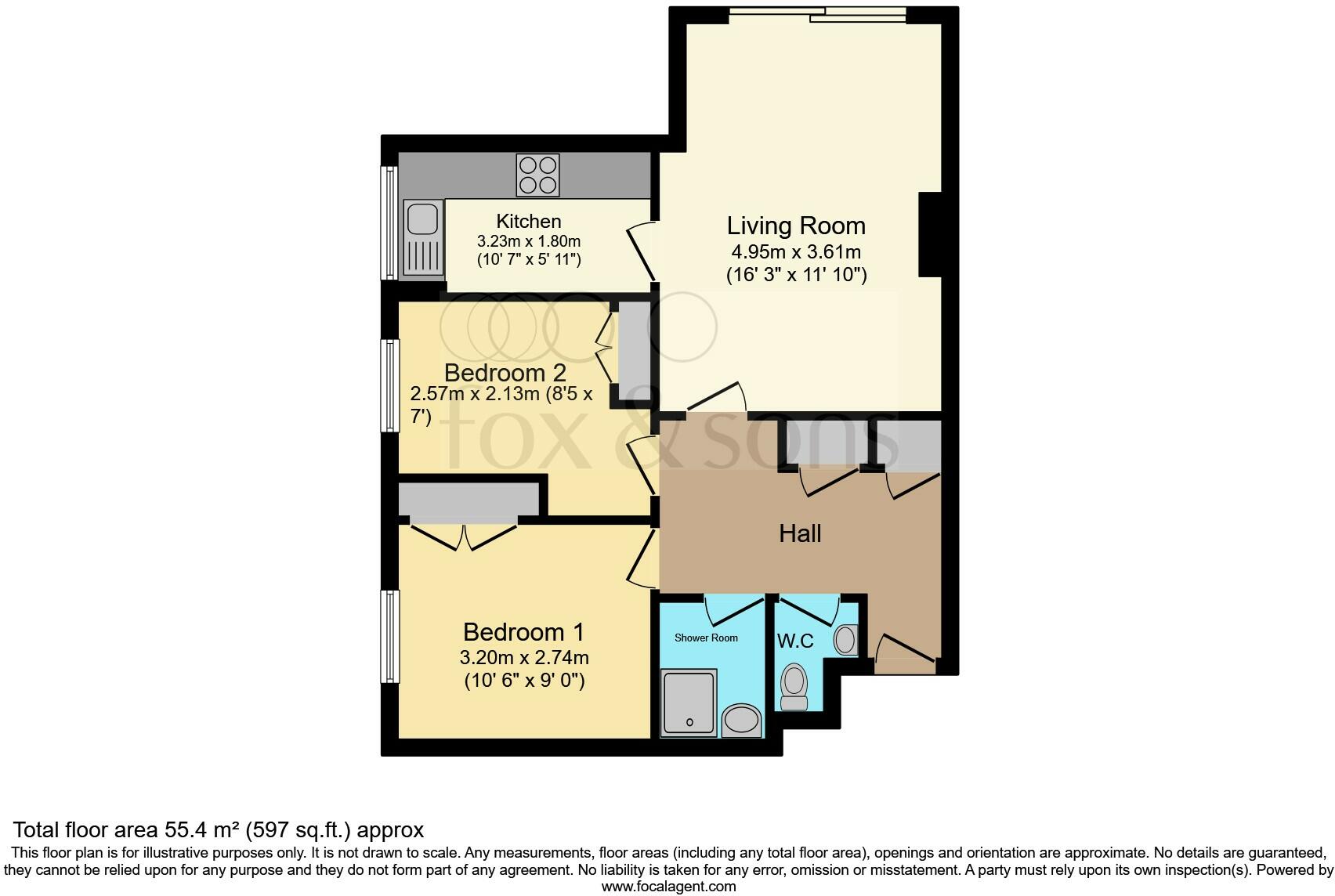 College Road, Seaford floorplan