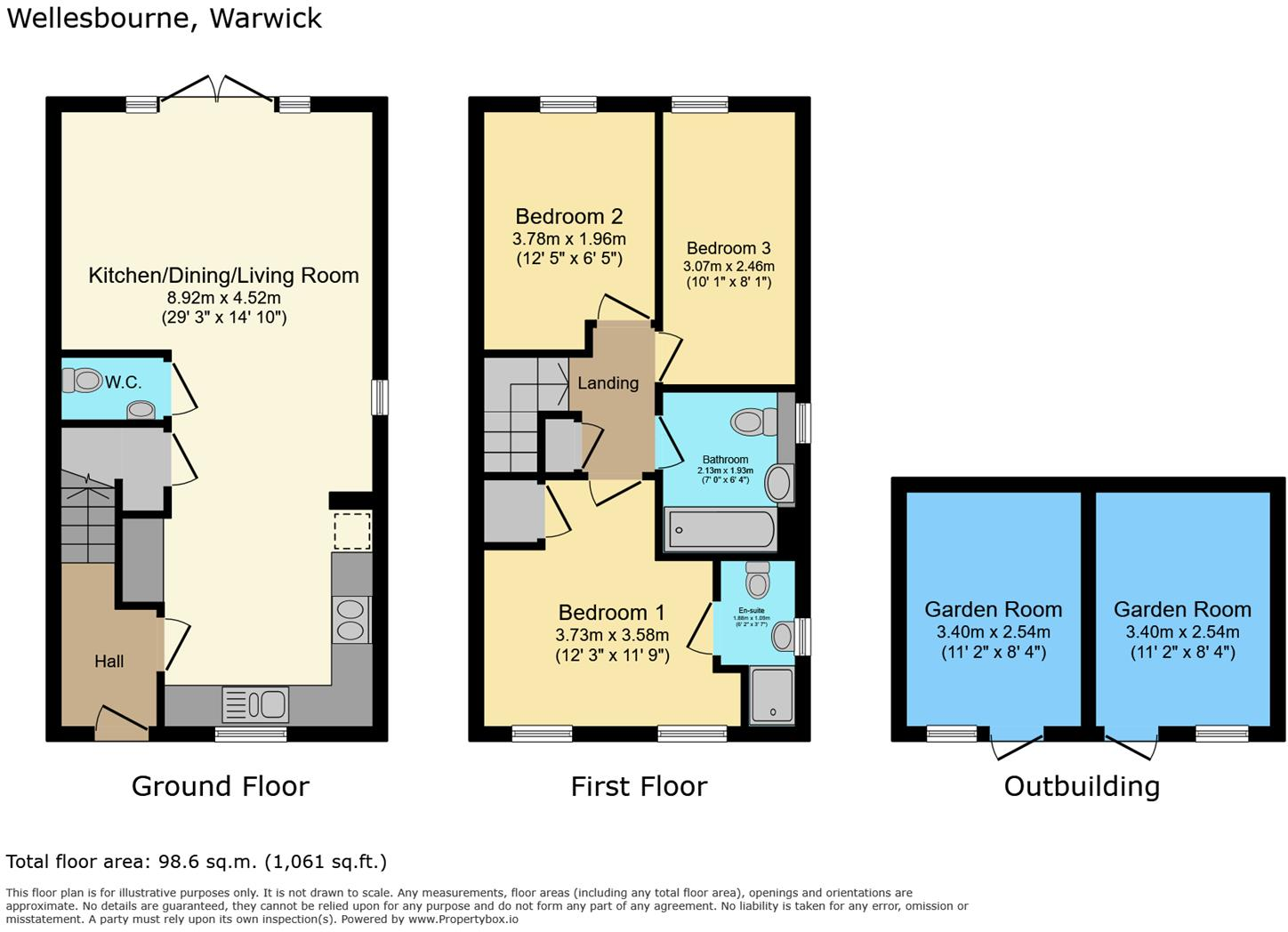 St. Luke Drive, Wellesbourne, Warwick floorplan