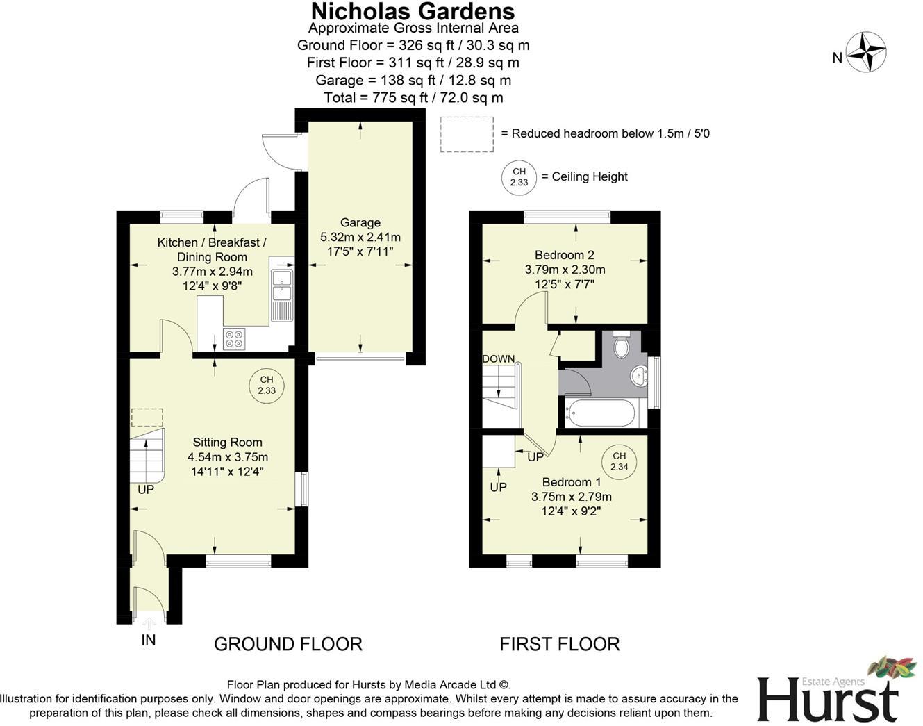Cul-de Sac Location, High Wycombe floorplan