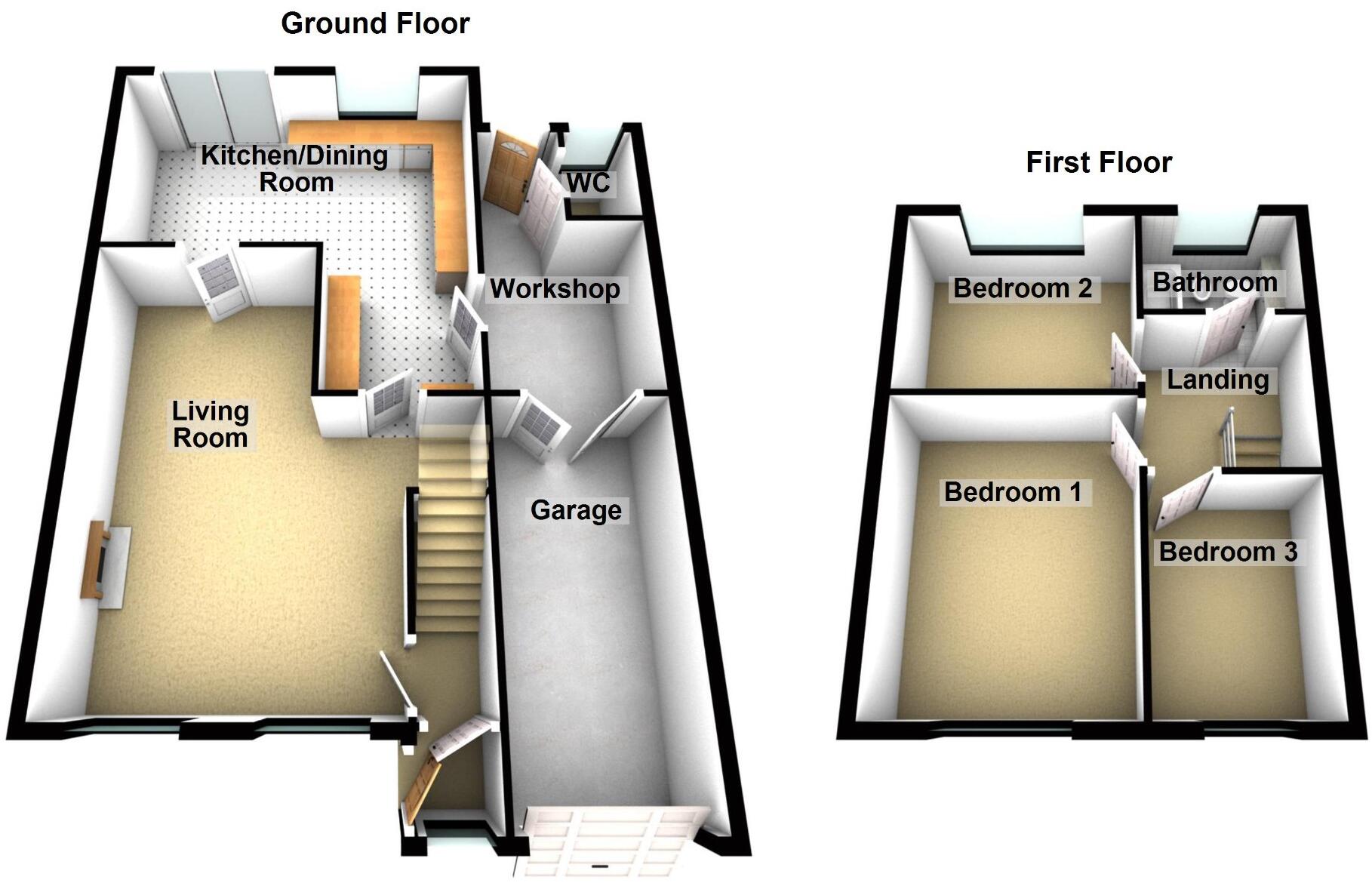 Windermere Drive, Adlington, PR6 floorplan