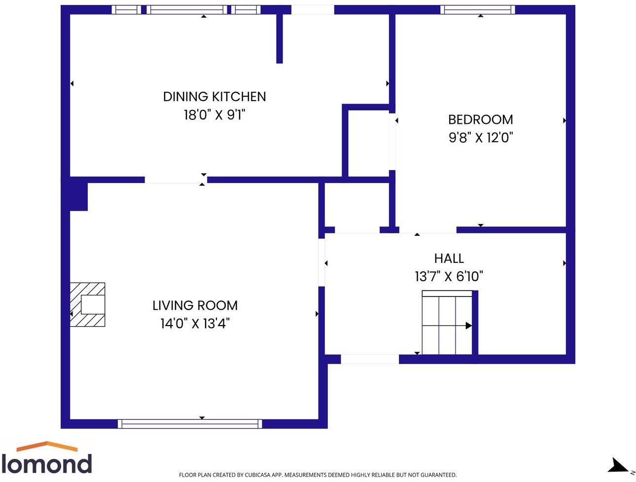 109, West Crescent, Troon, KA10 floorplan