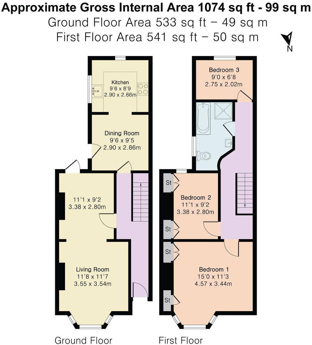 Churchill Road, South Croydon, CR2 floorplan