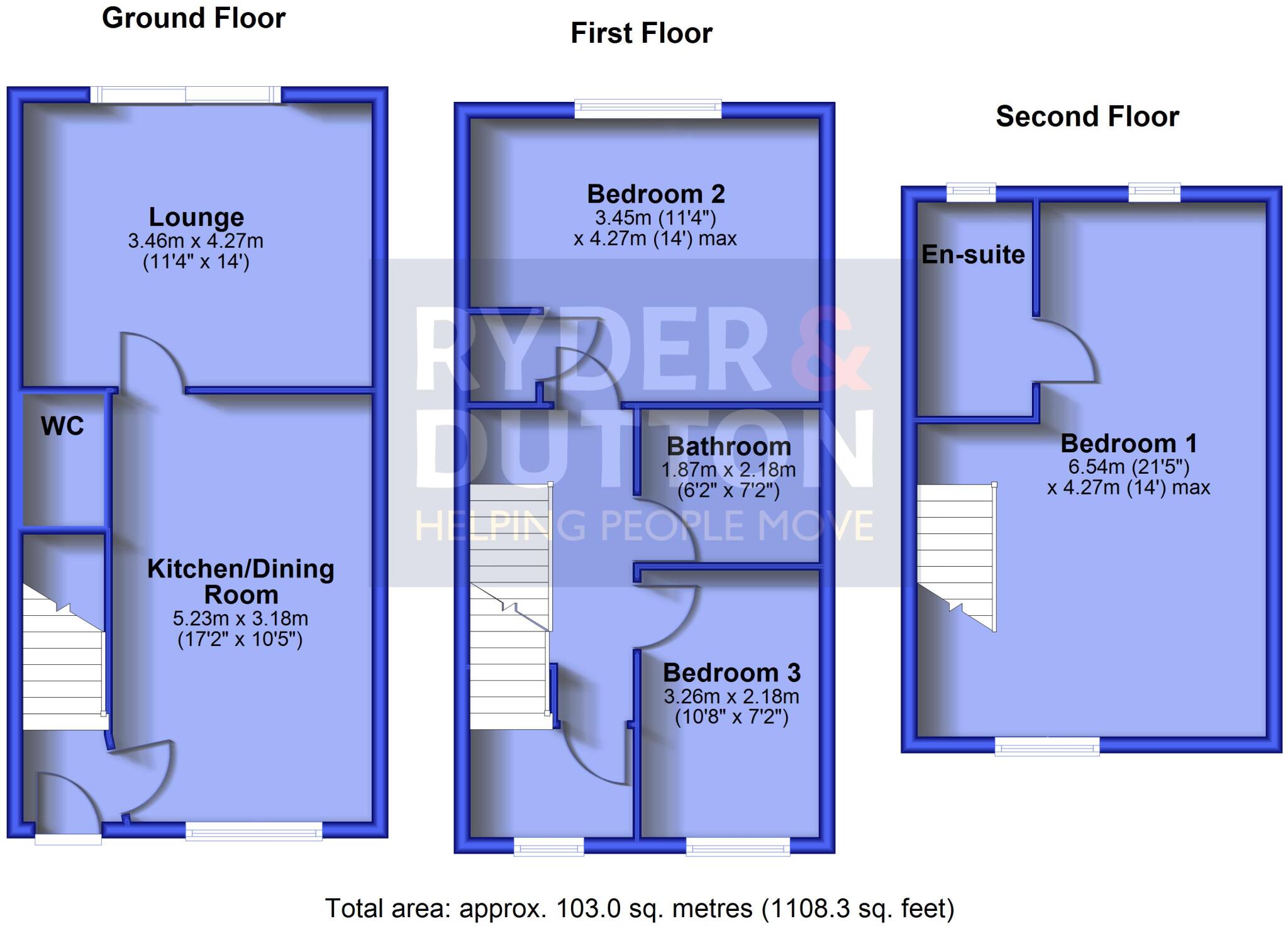 Weave Close, Middleton, Manchester, M24 floorplan