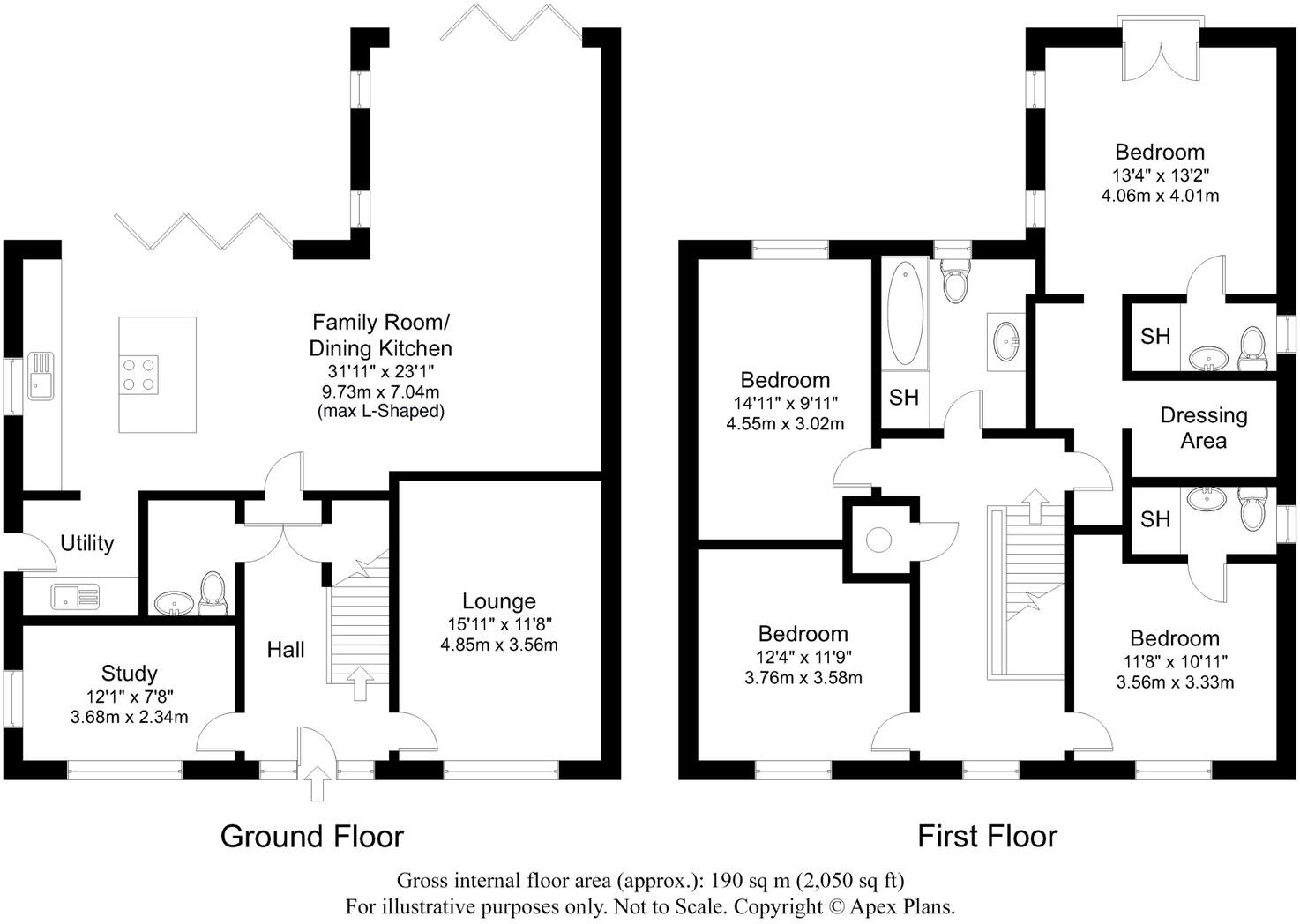Plot 11 ~ Springs Lane, Walton, LS23 floorplan