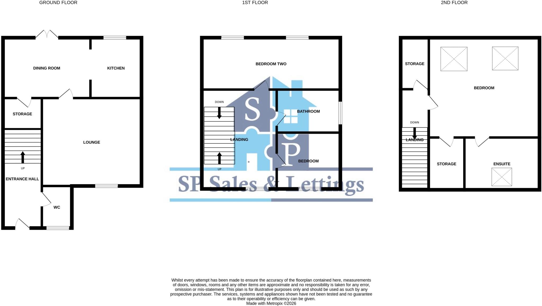 Gibson Close, Shepshed floorplan
