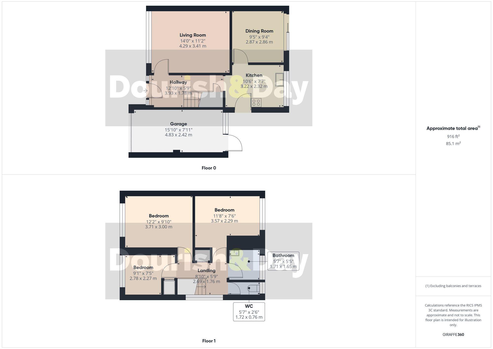 Manor Farm Crescent, Stafford, ST17 floorplan