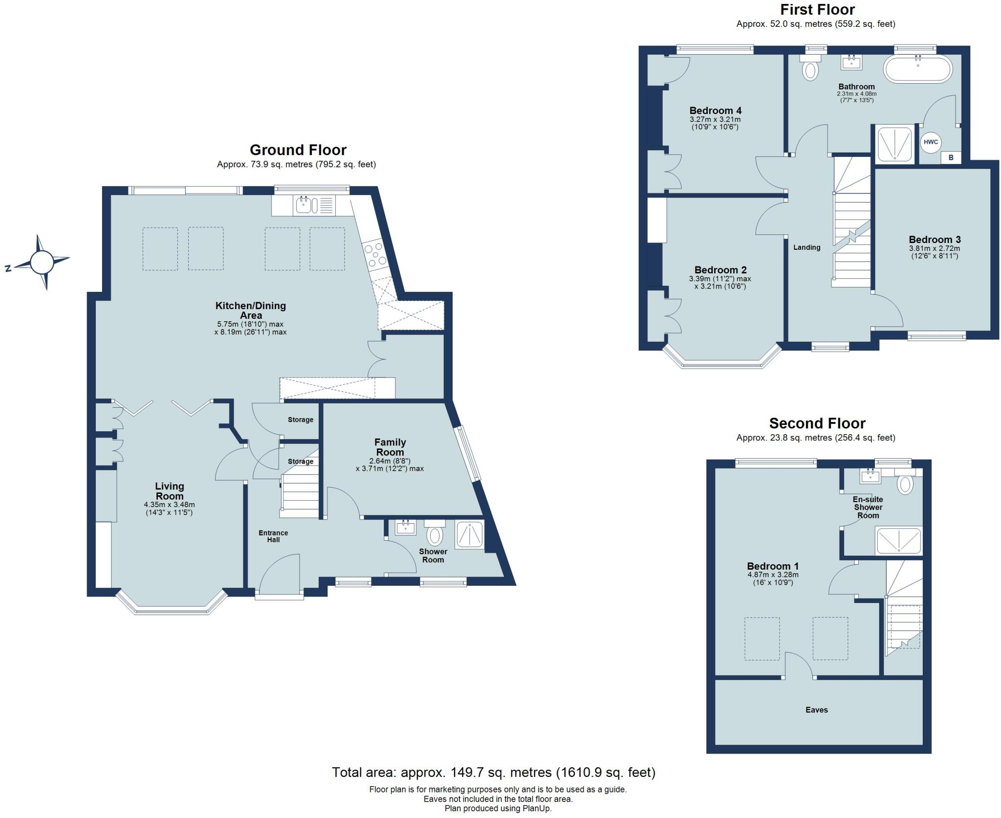 Linden Crescent, St. Albans, Hertfordshire, AL1 floorplan