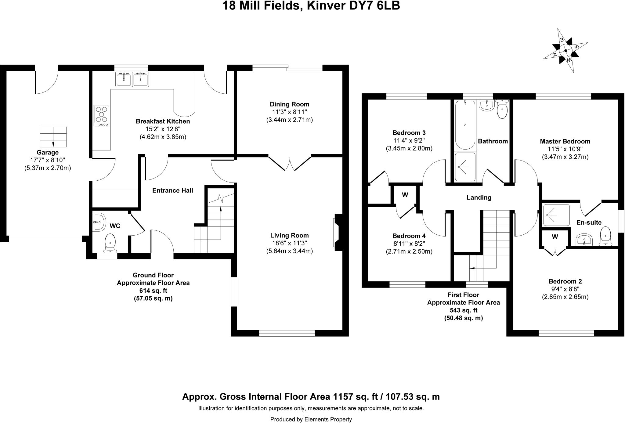 Mill Fields, Kinver, Stourbridge floorplan