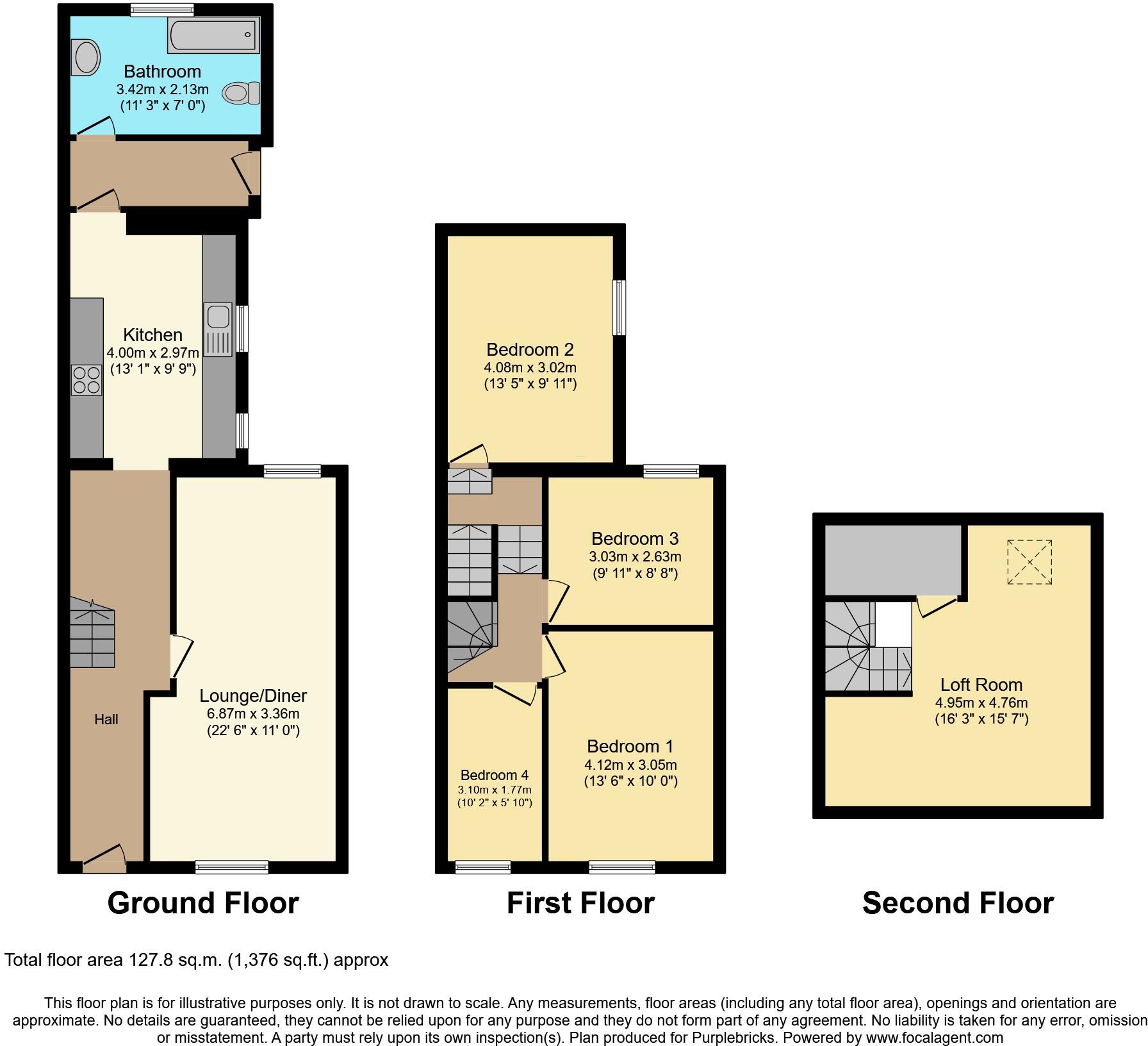Pantyffynnon Road, Ammanford, SA18 floorplan