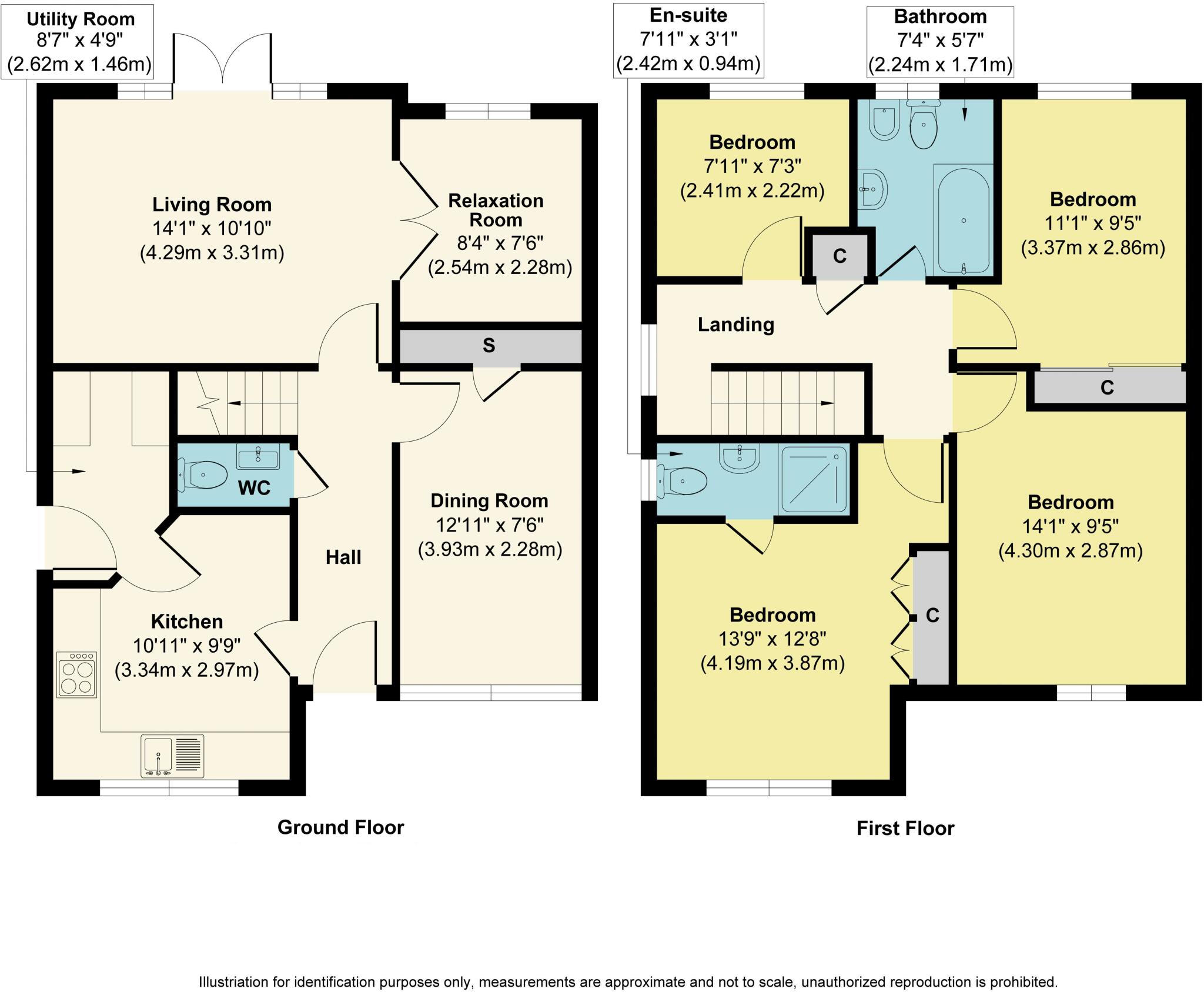 Clark Spring Rise, Churwell floorplan