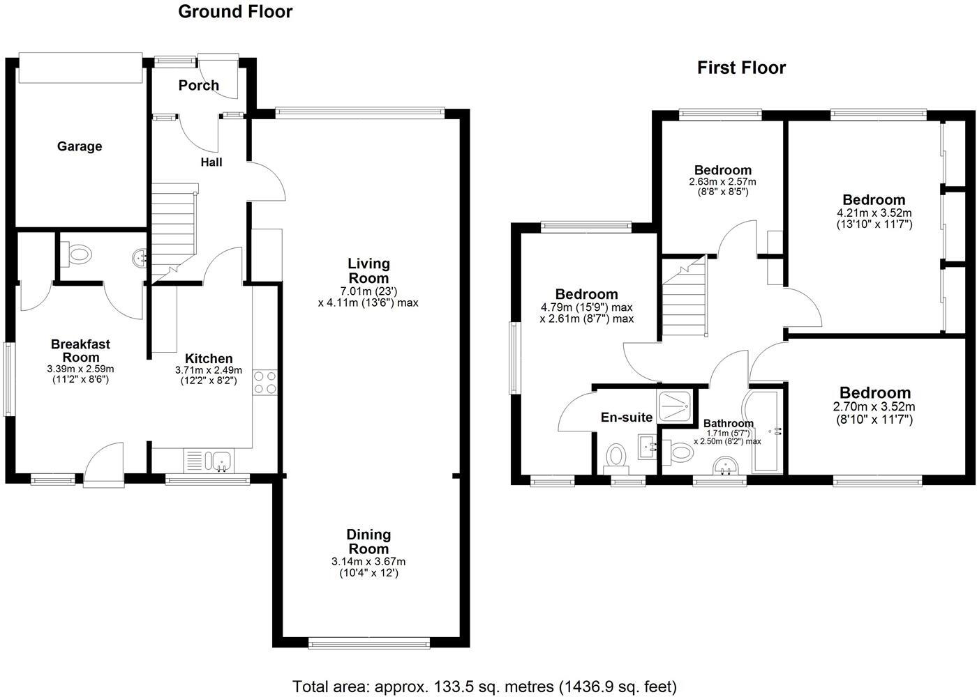The Valley, Coxheath, Maidstone floorplan
