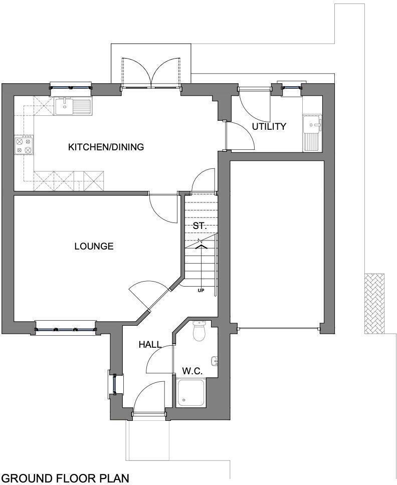 Croft Street,
Tarbolton,
KA5 5QS floorplan