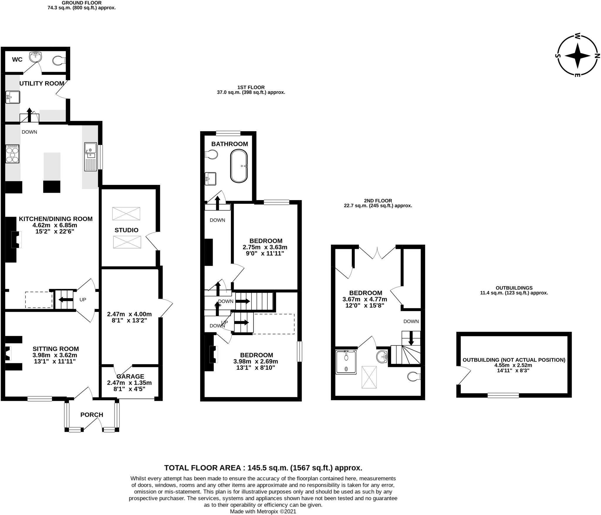 Well Lane, Shaftesbury floorplan