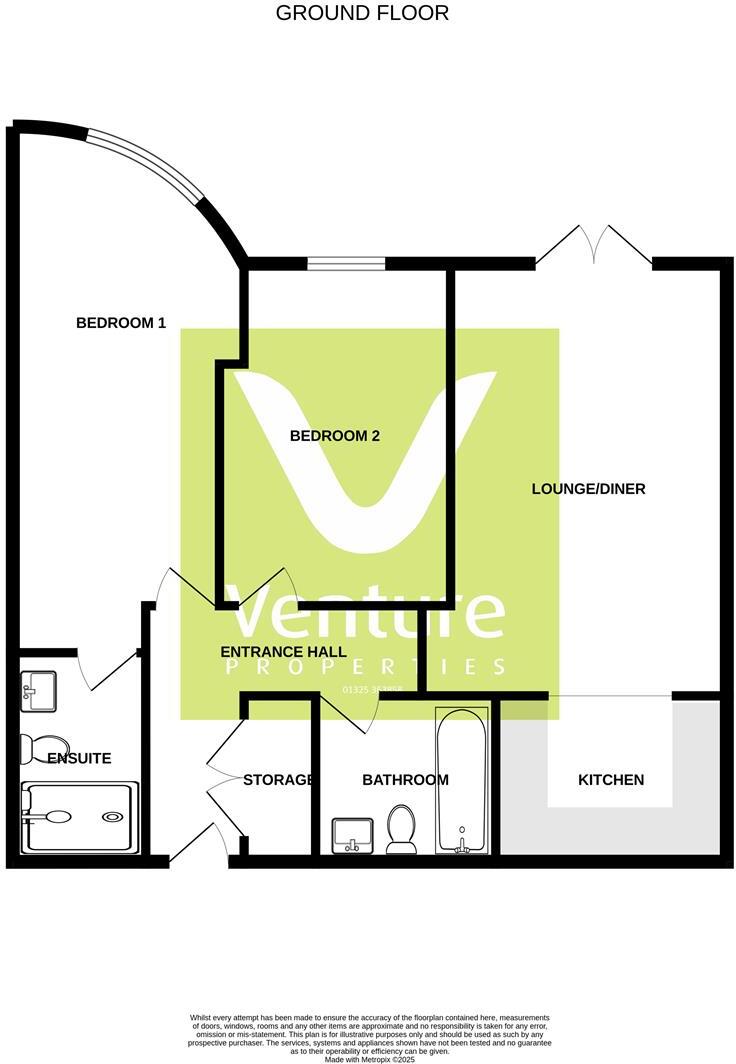 Green Chare, Darlington floorplan