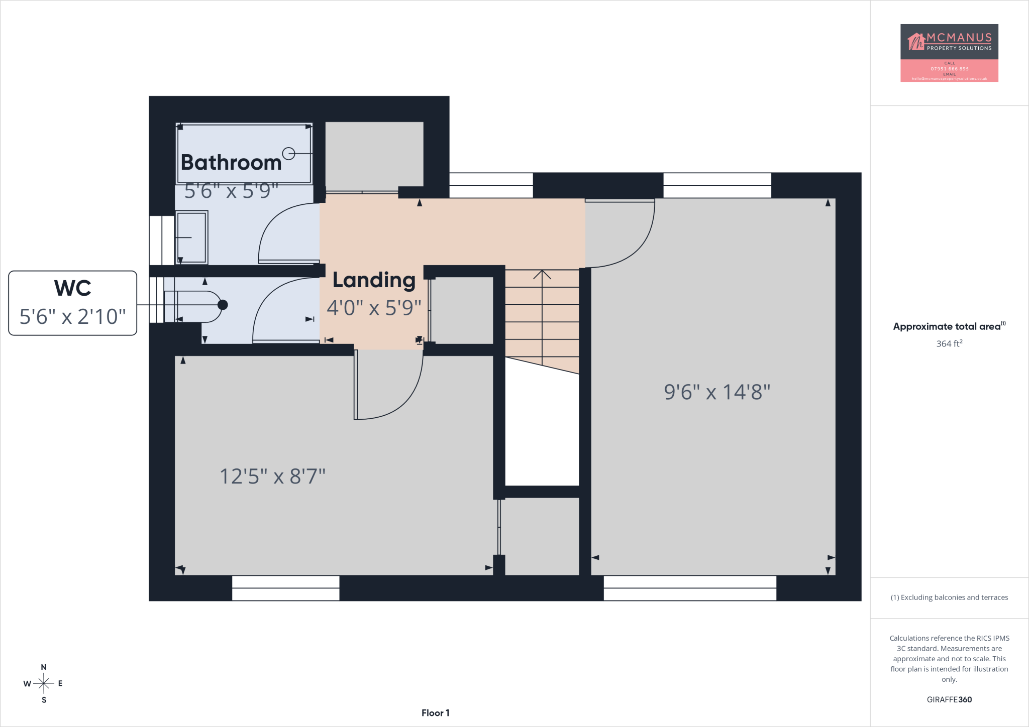 Blenheim Way, Stevenage floorplan