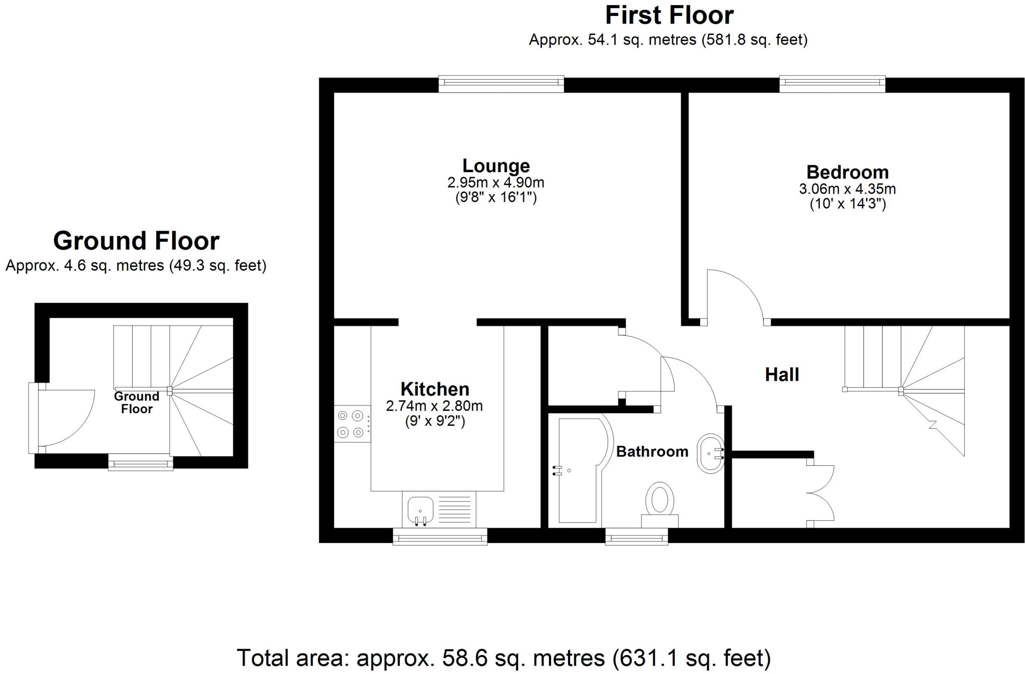 West Shaw Longfield DA3 floorplan