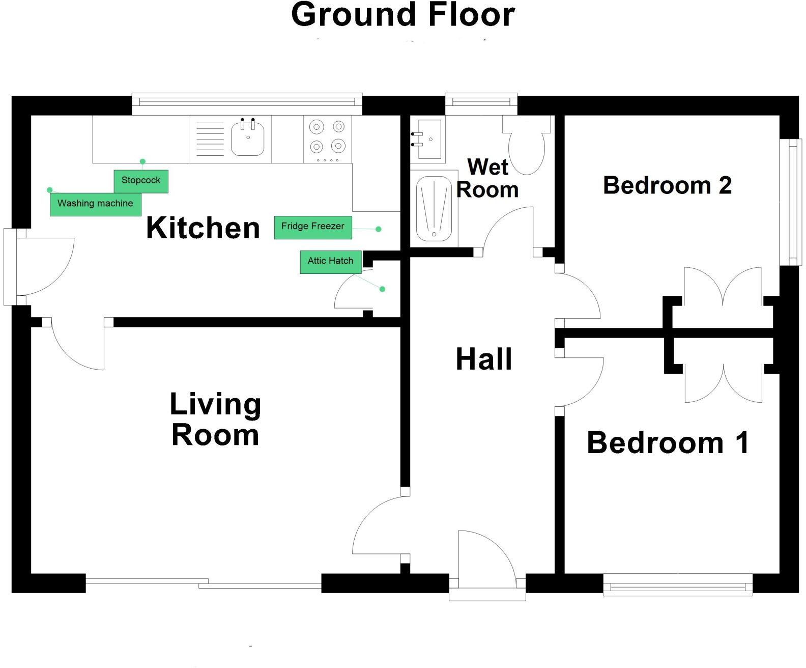 3 Mainshead, Terregles, Dumfries, DG2 9TJ floorplan