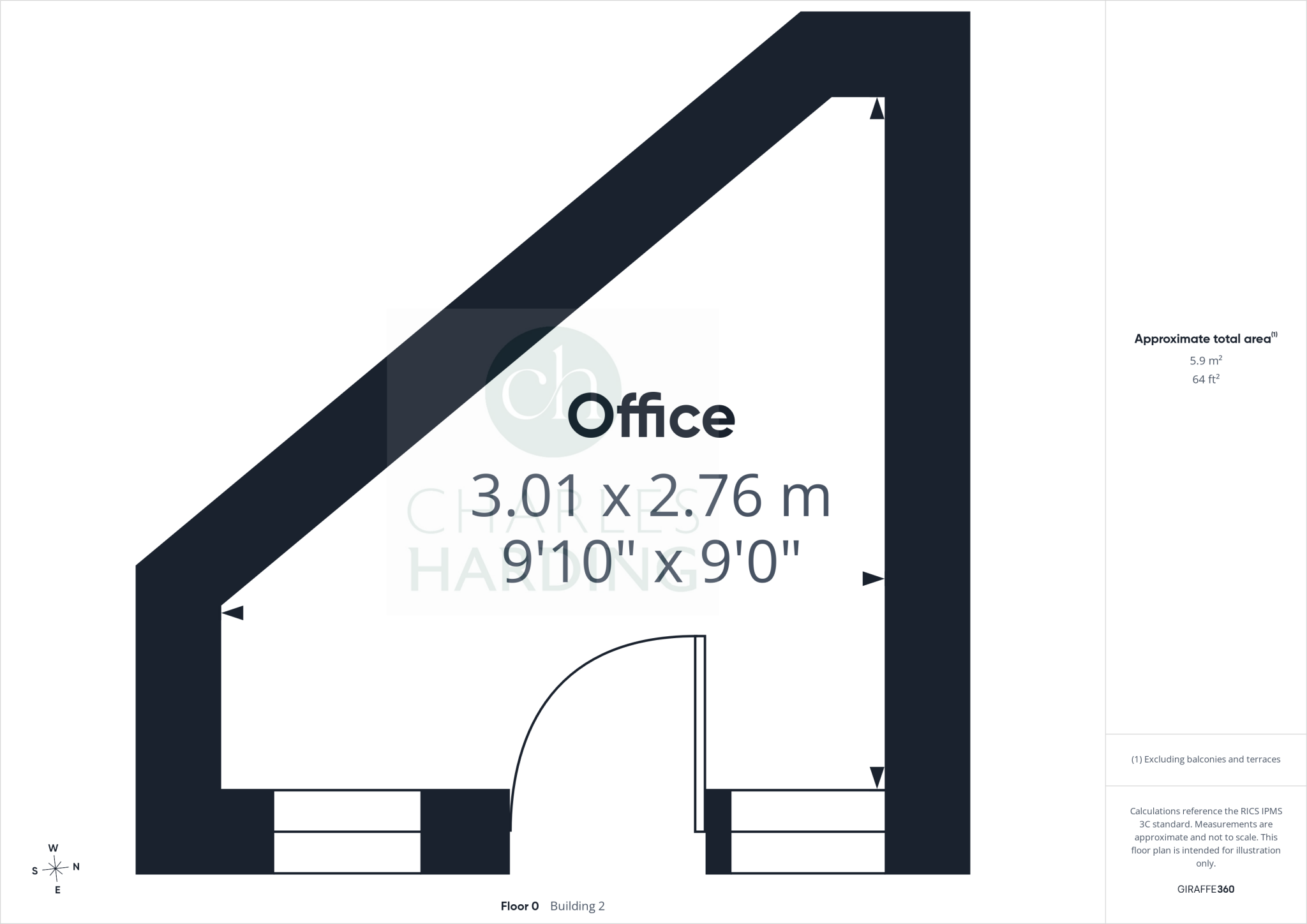 Chamberlain Road, Stratton St. Margaret, Wiltshire, SN3 floorplan
