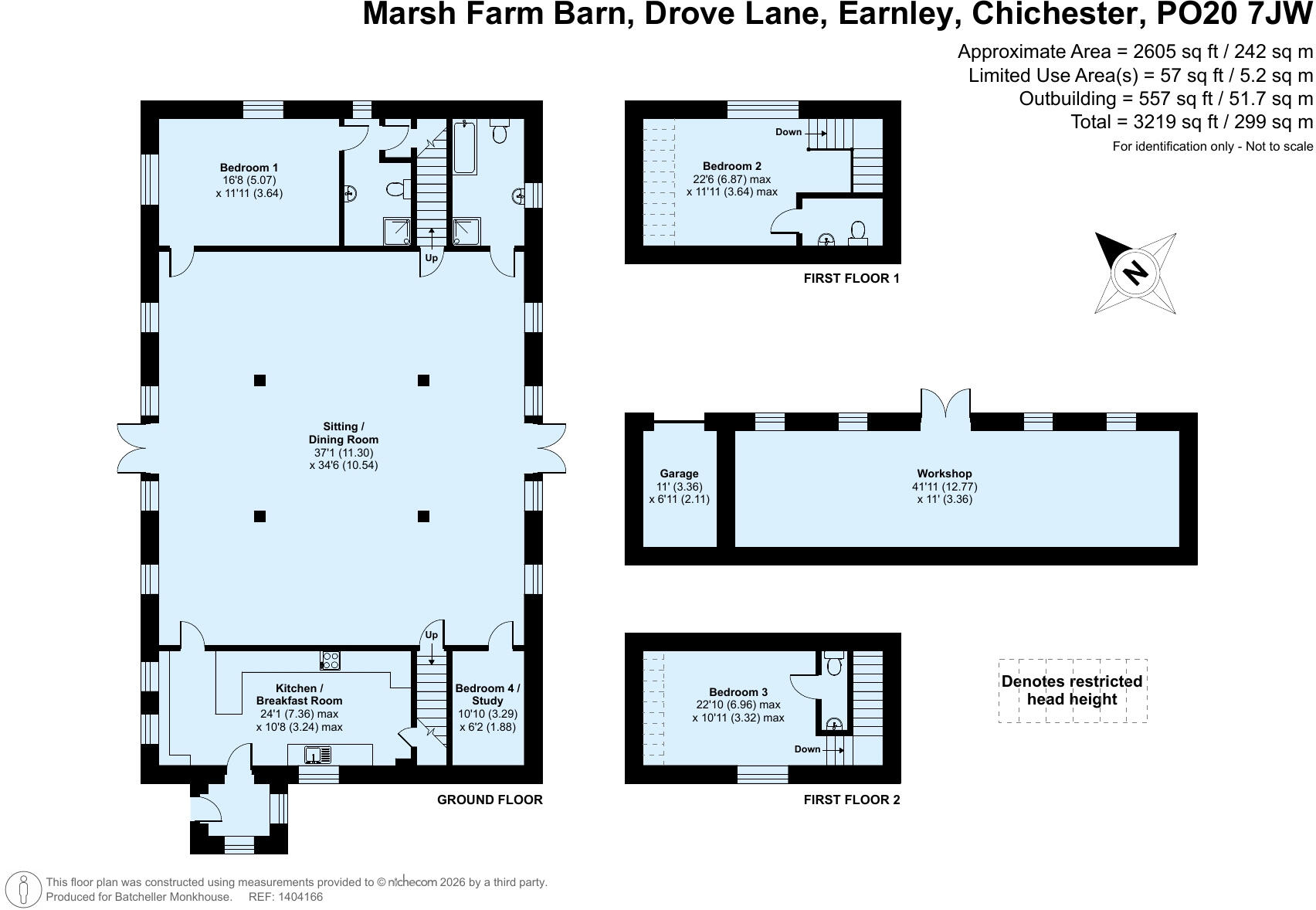 Drove Lane, Earnley floorplan