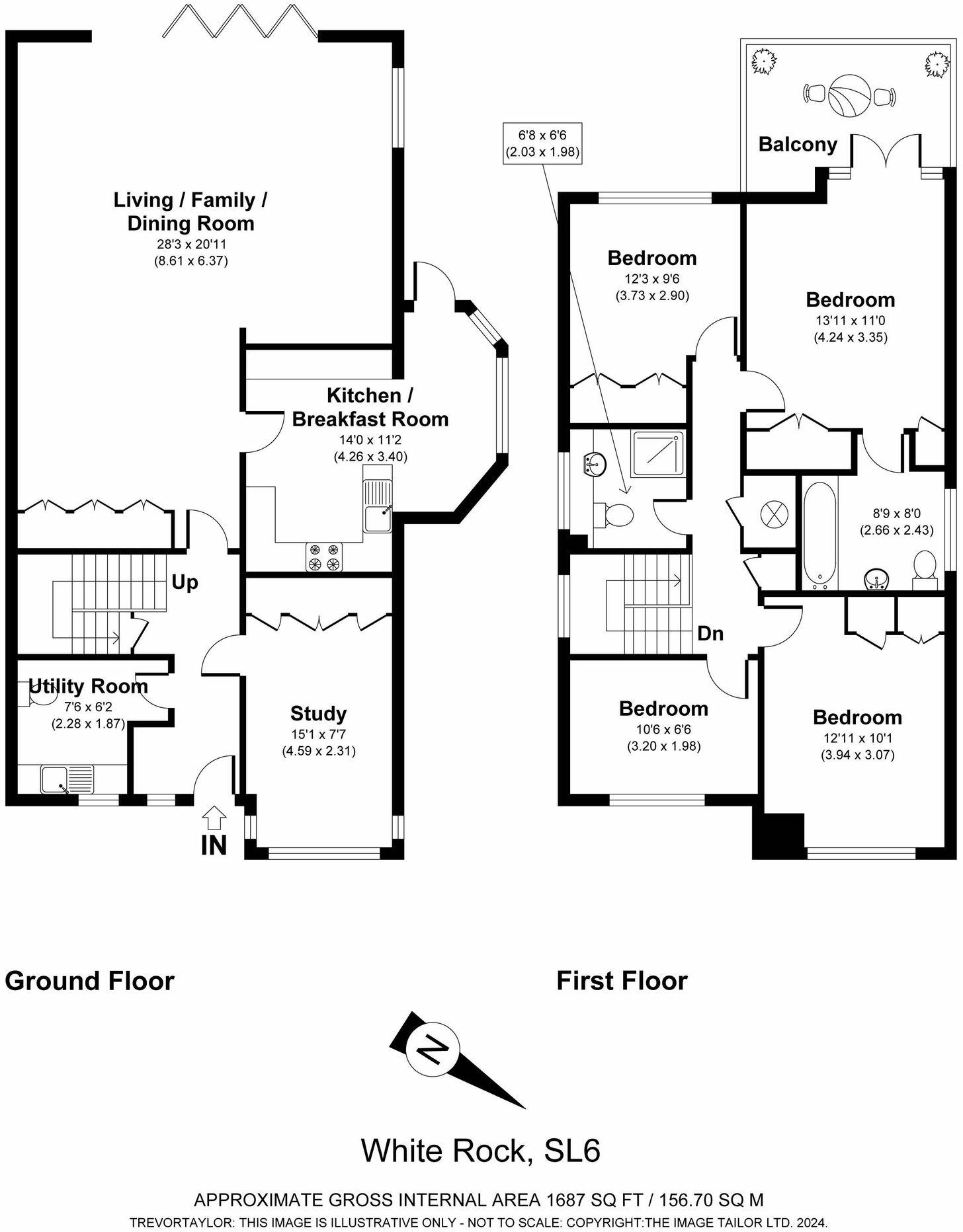 White Rock, Maidenhead River Area, SL6 8UD floorplan