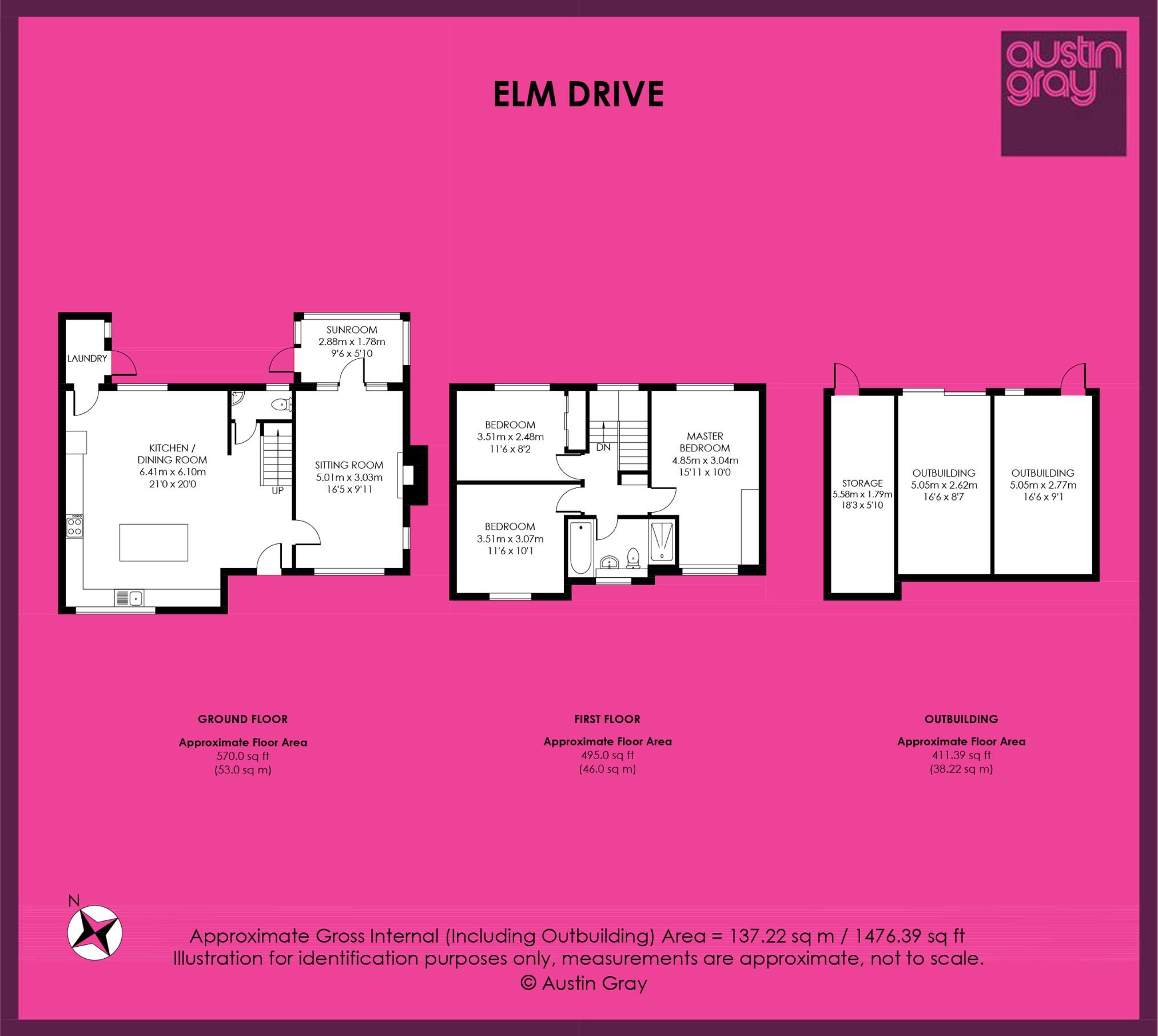 Elm Drive, Hove, East Sussex, BN3 floorplan