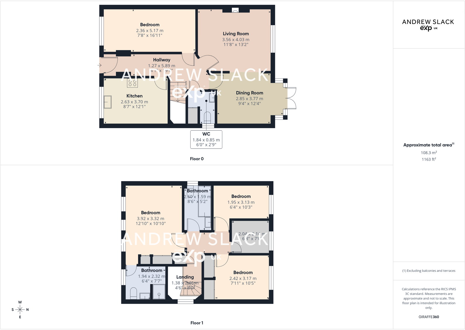 Washington Drive, Mansfield, NG18 5GP floorplan